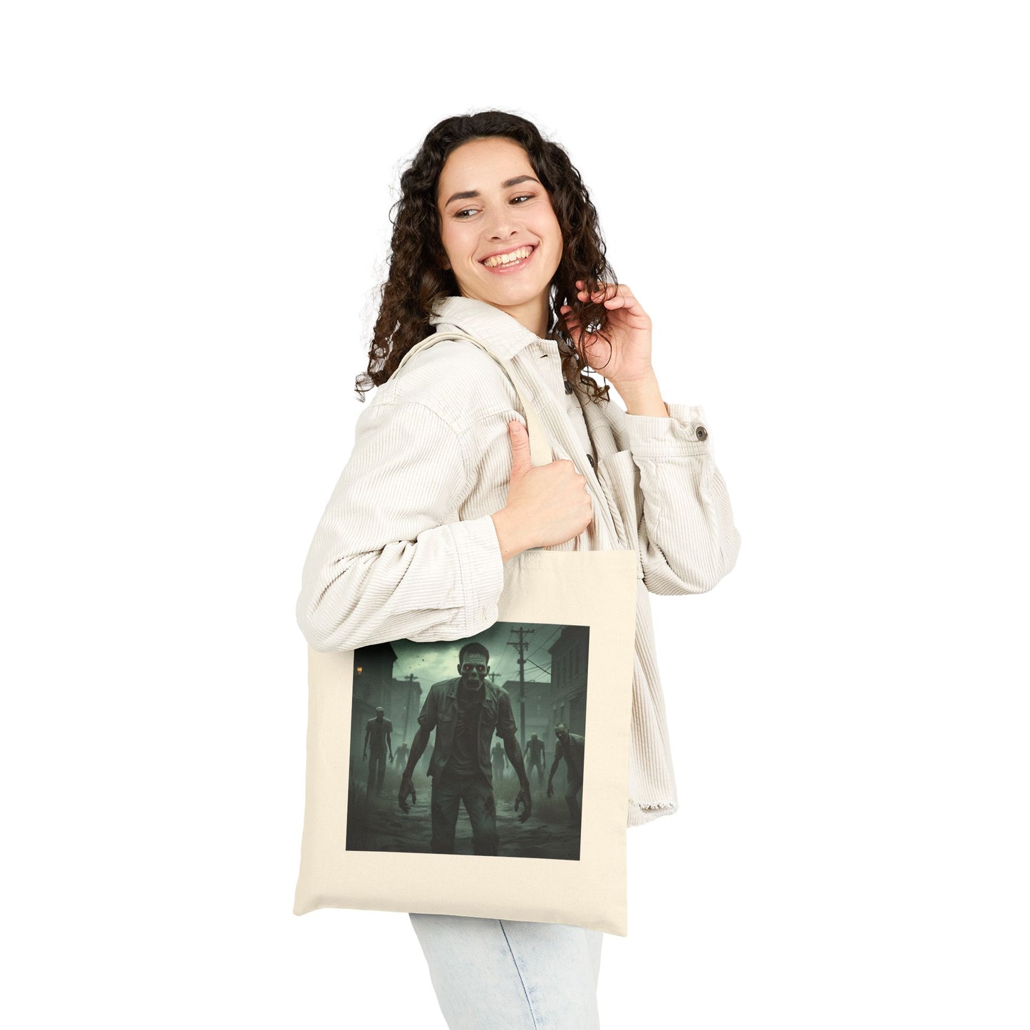 They’re Coming – Horde of the Dead Tote Bag in Natural