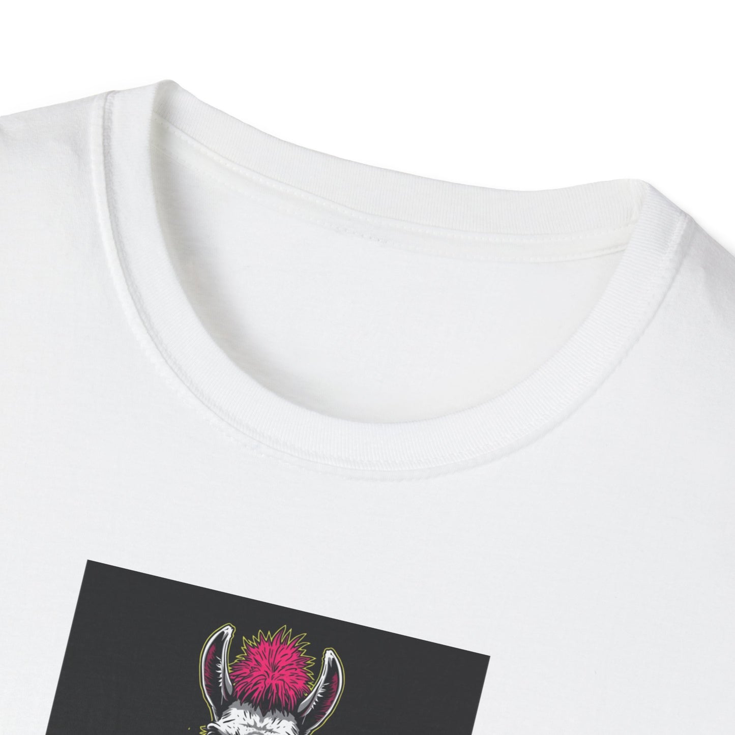 Spit Happens, Motherfcker T-Shirt – Grungy Punk Llama Street Art Tee