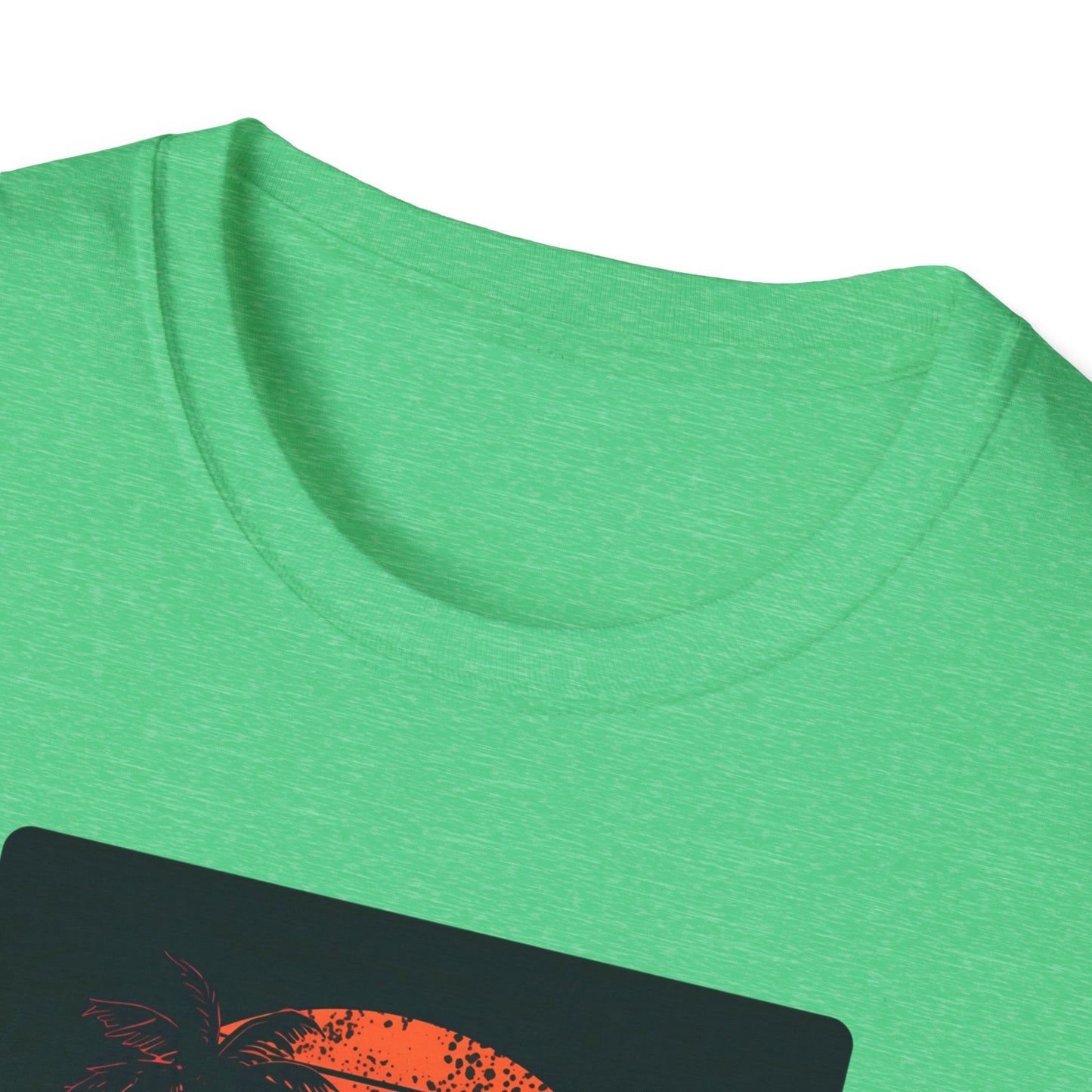 Vacation As Fck T-Shirt – Chill Neon Skeleton Beach Tee