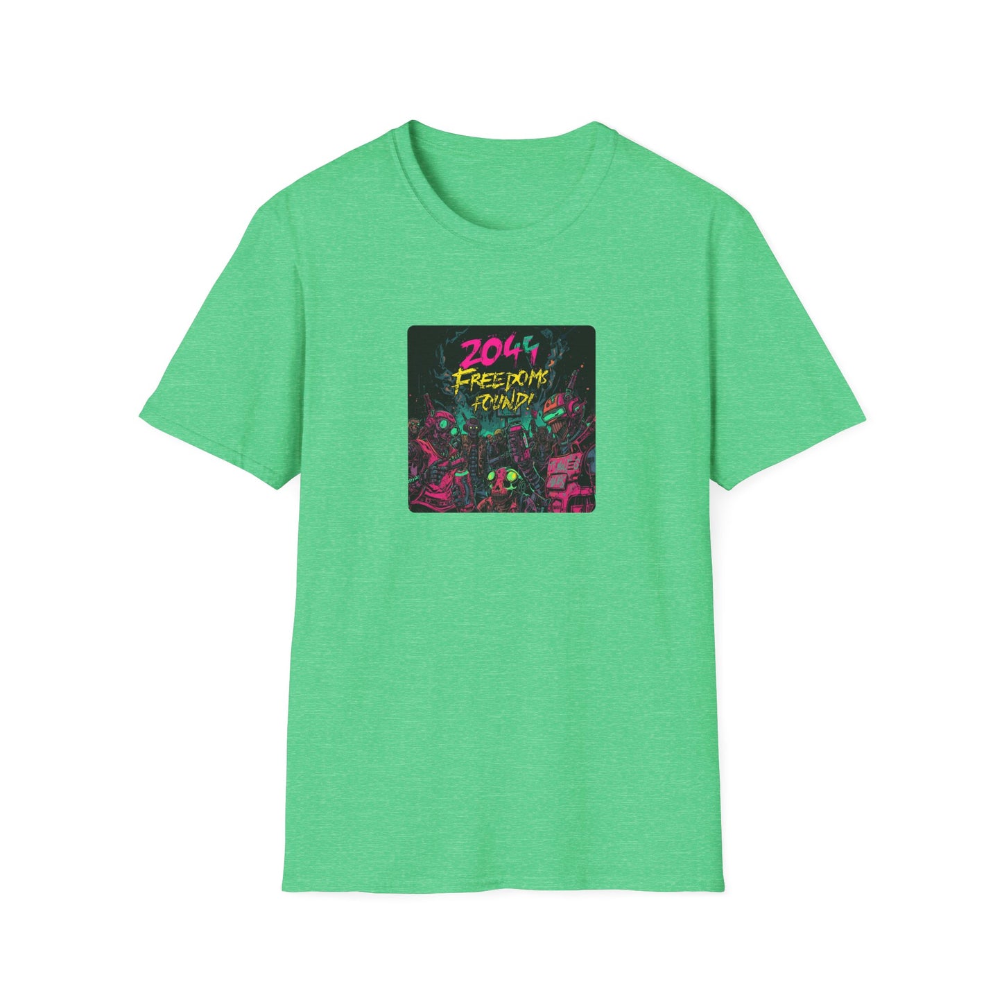 2044 Freedom Found - Cyberpunk T-Shirt