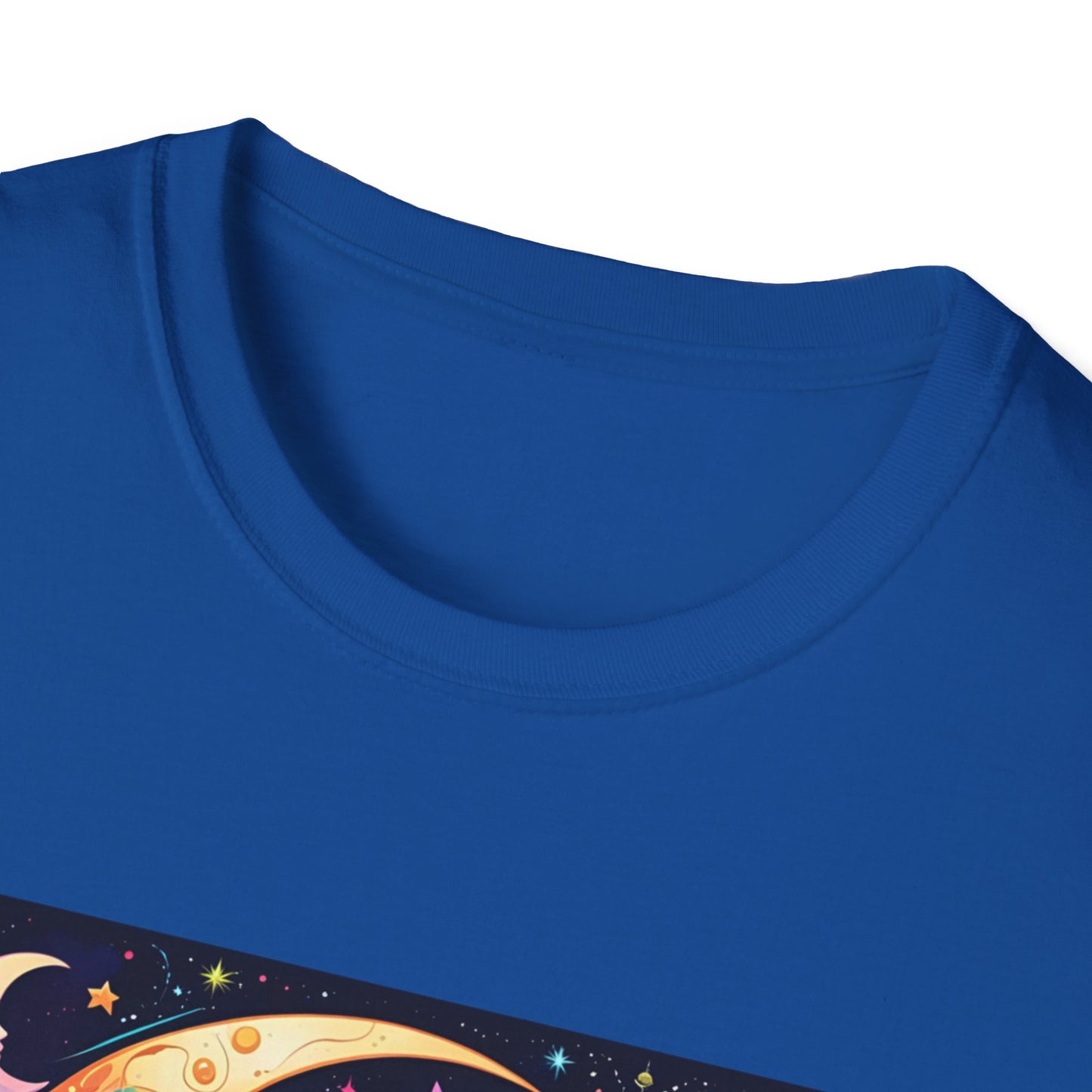 Psychedelic Moon Cat T-Shirt