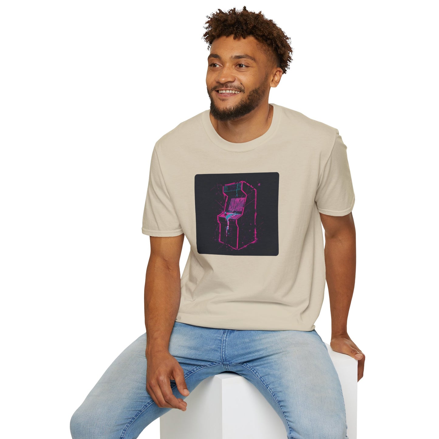 Insert Coin to Continue” — Retro Arcade Machine T-Shirt