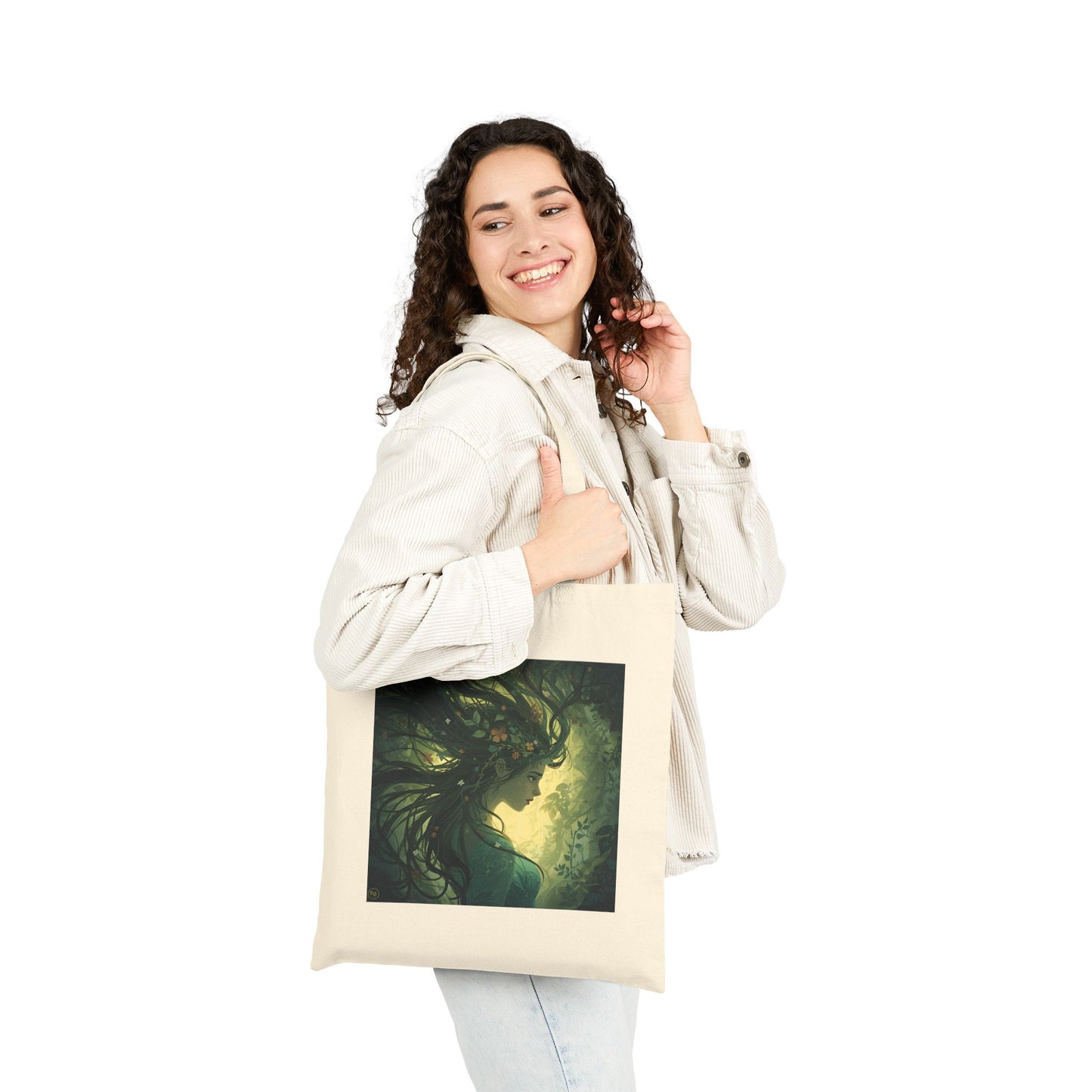 Whispers of the Woods – Forest Nymph Tote Bag