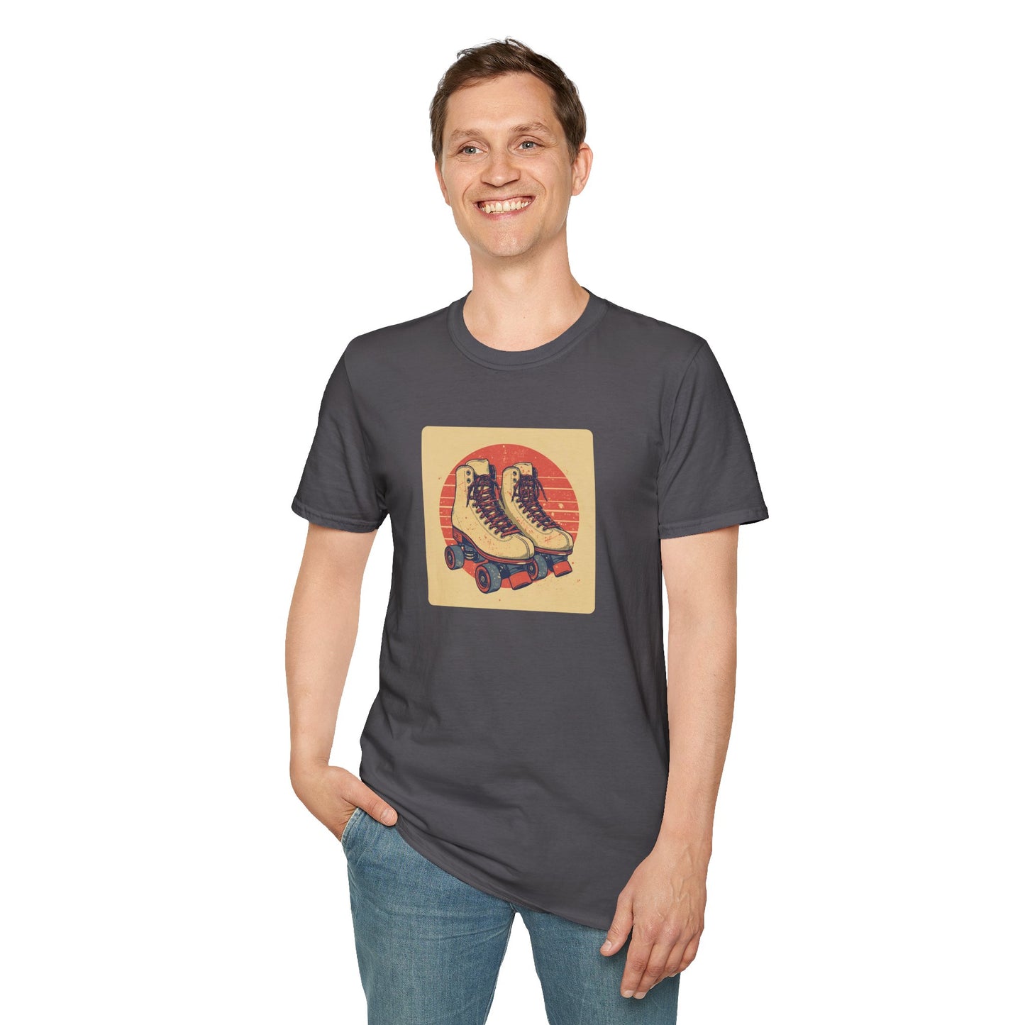 Retro Roller Skates T-Shirt