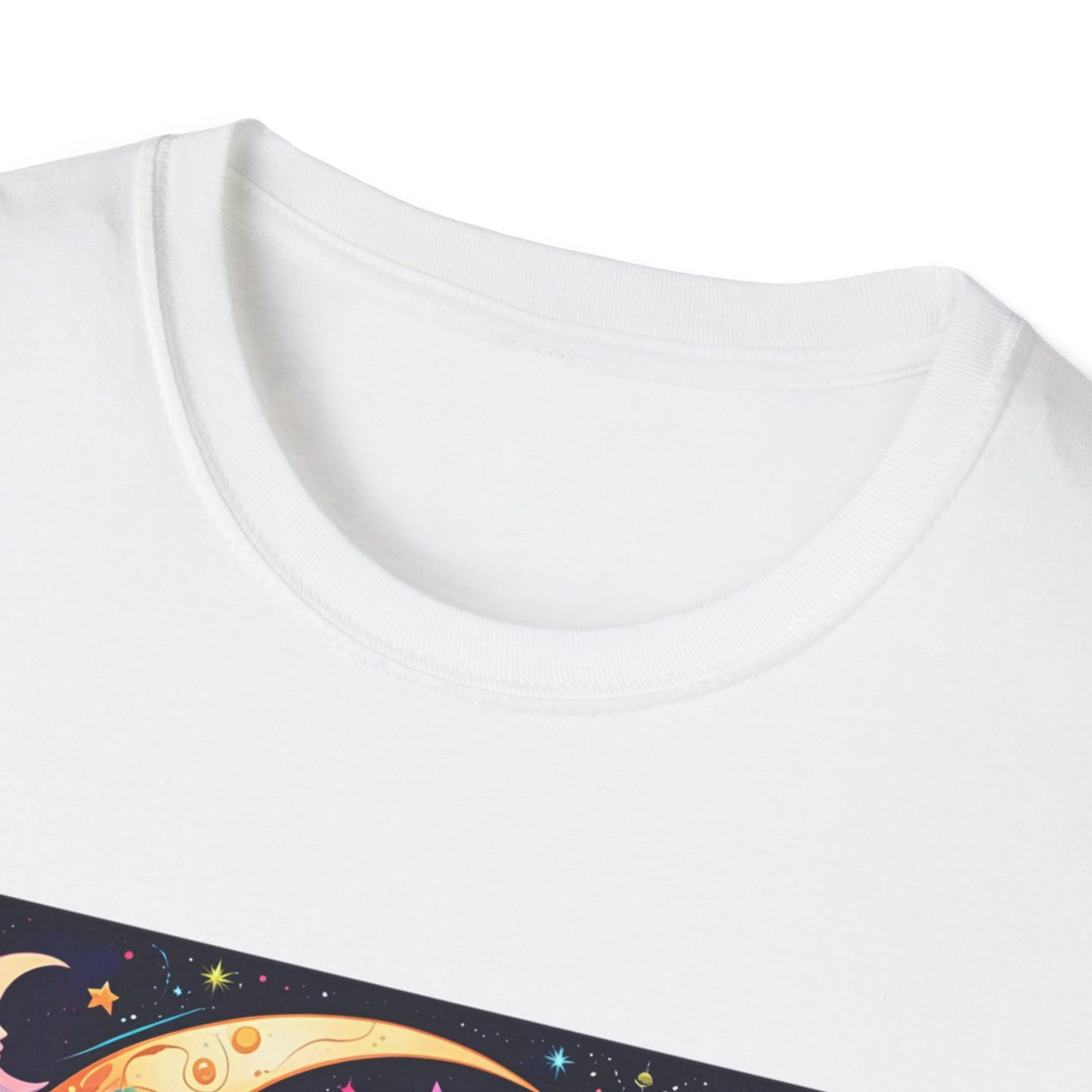 Psychedelic Moon Cat T-Shirt