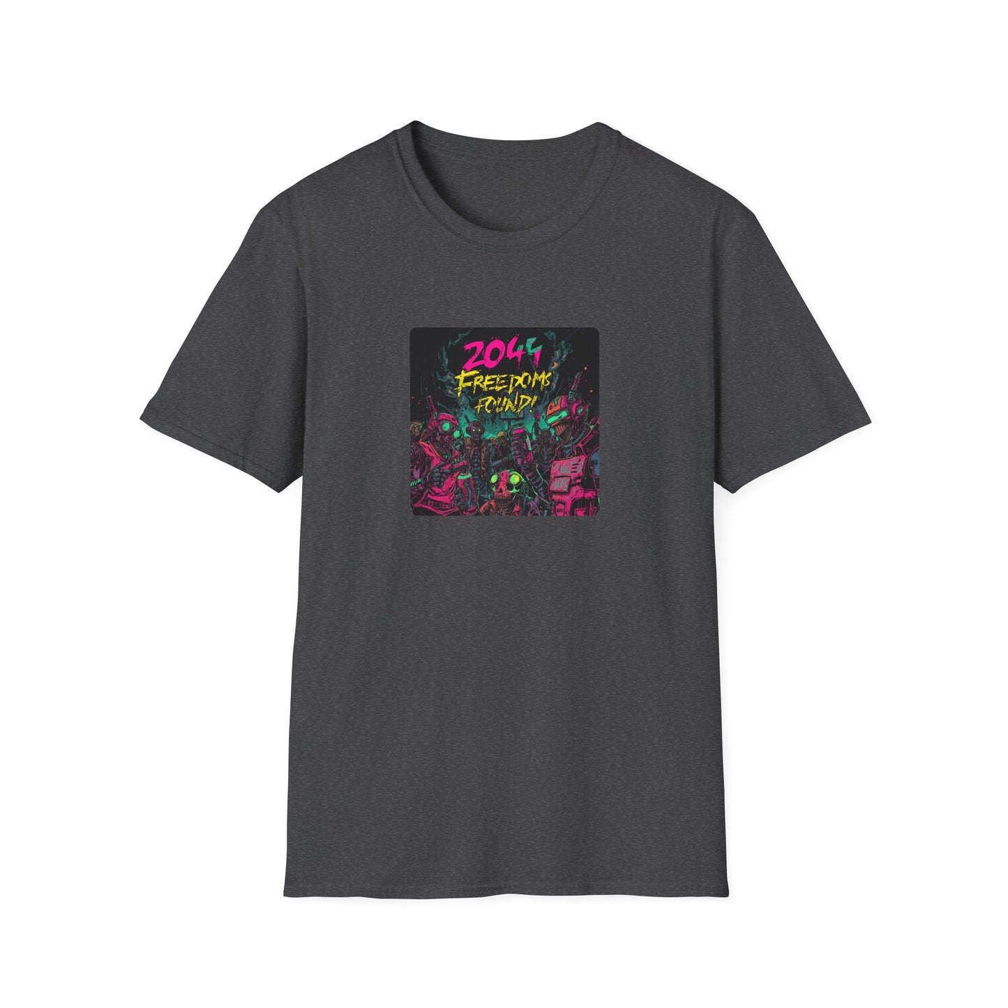 2044 Freedom Found - Cyberpunk T-Shirt
