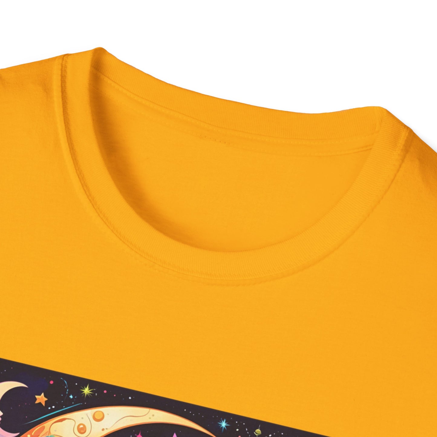 Psychedelic Moon Cat T-Shirt
