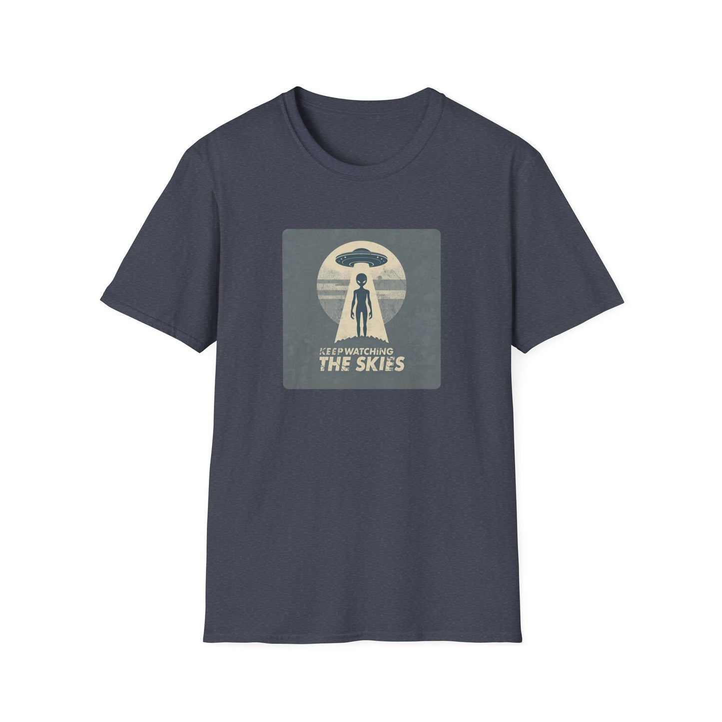 Keep Watching the Skies T-Shirt — Vintage UFO Encounter Graphic Tee