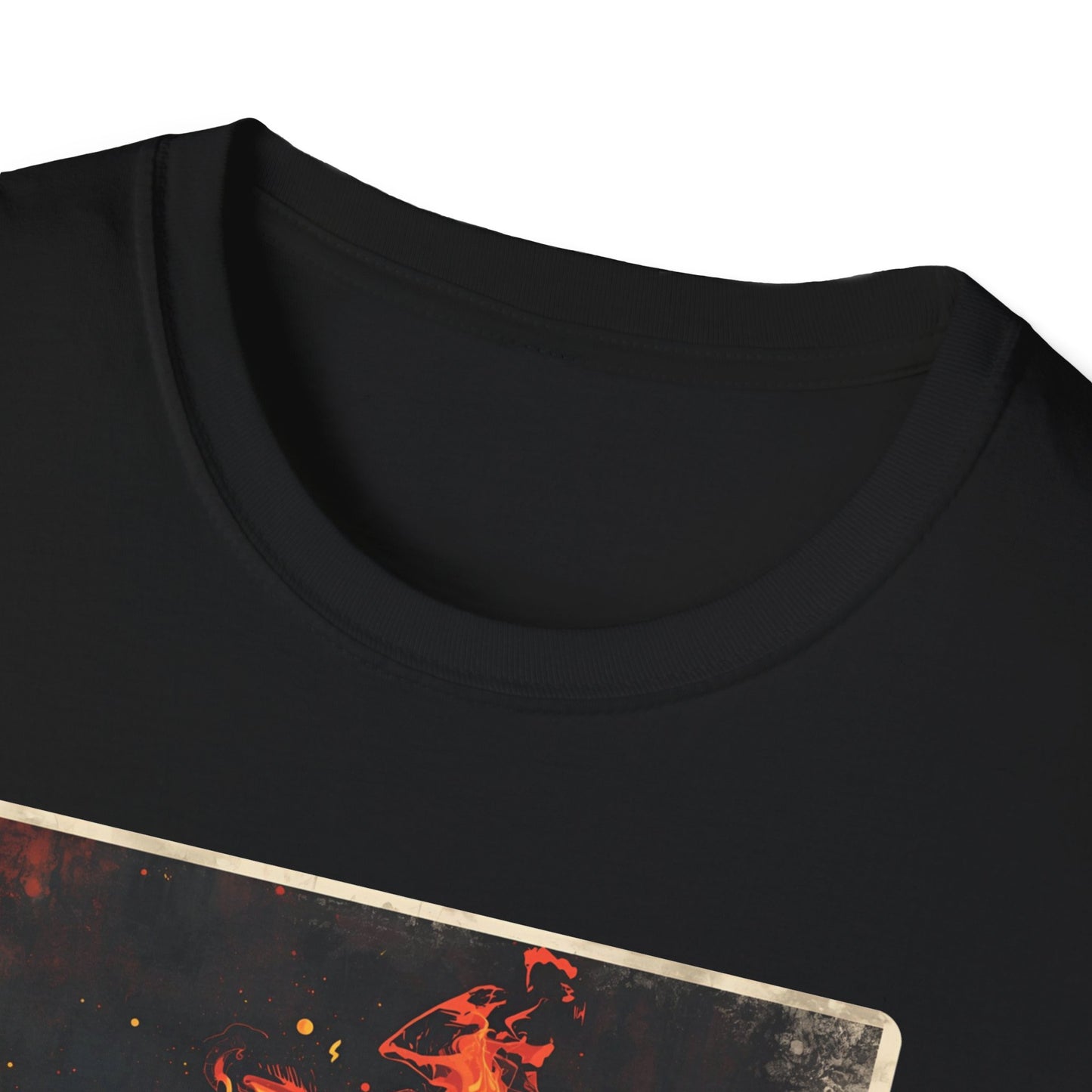 Burning Mixtape Memories - Vintage Cassette Fire T-Shirt