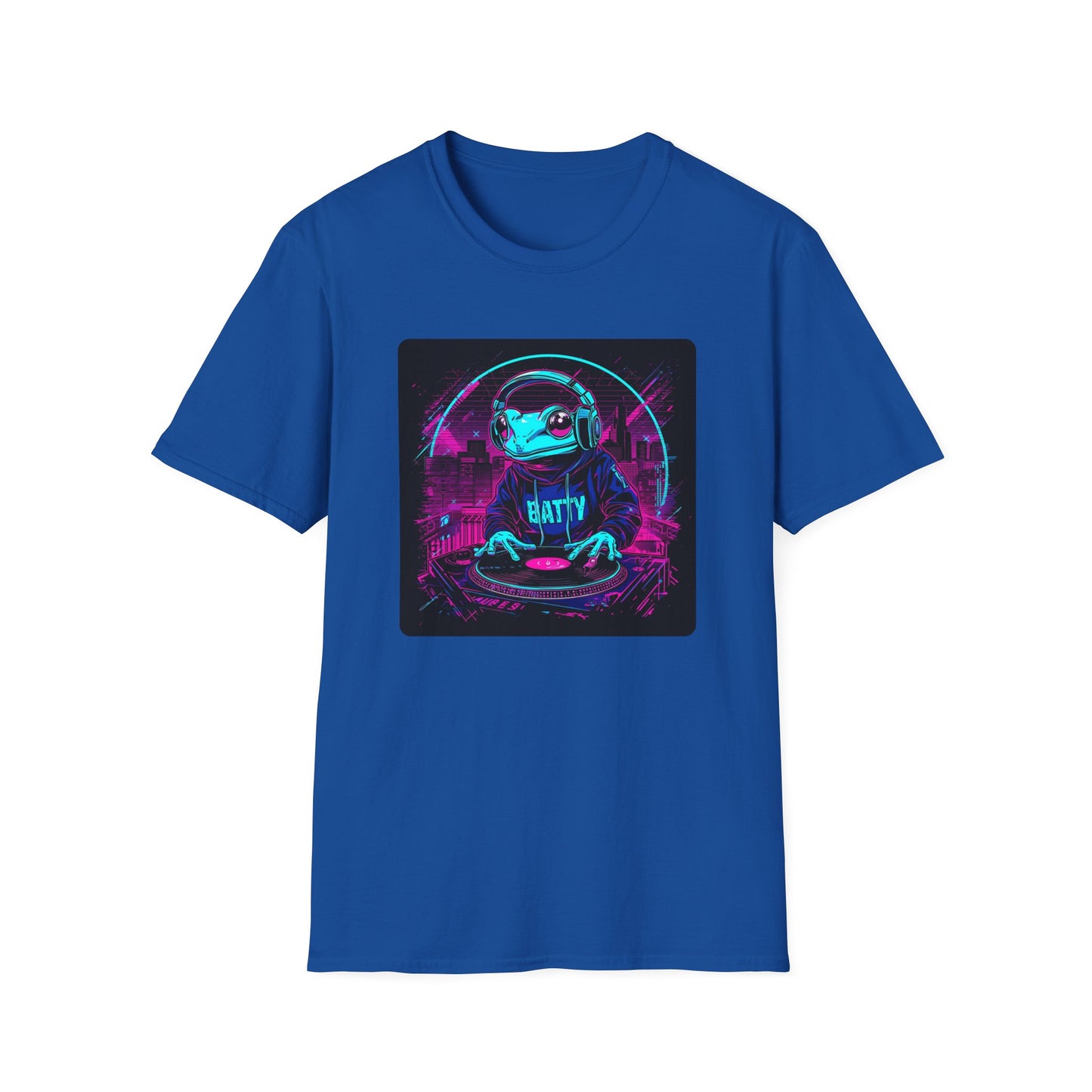 DJ Froggy on the Floor T-Shirt in Royal