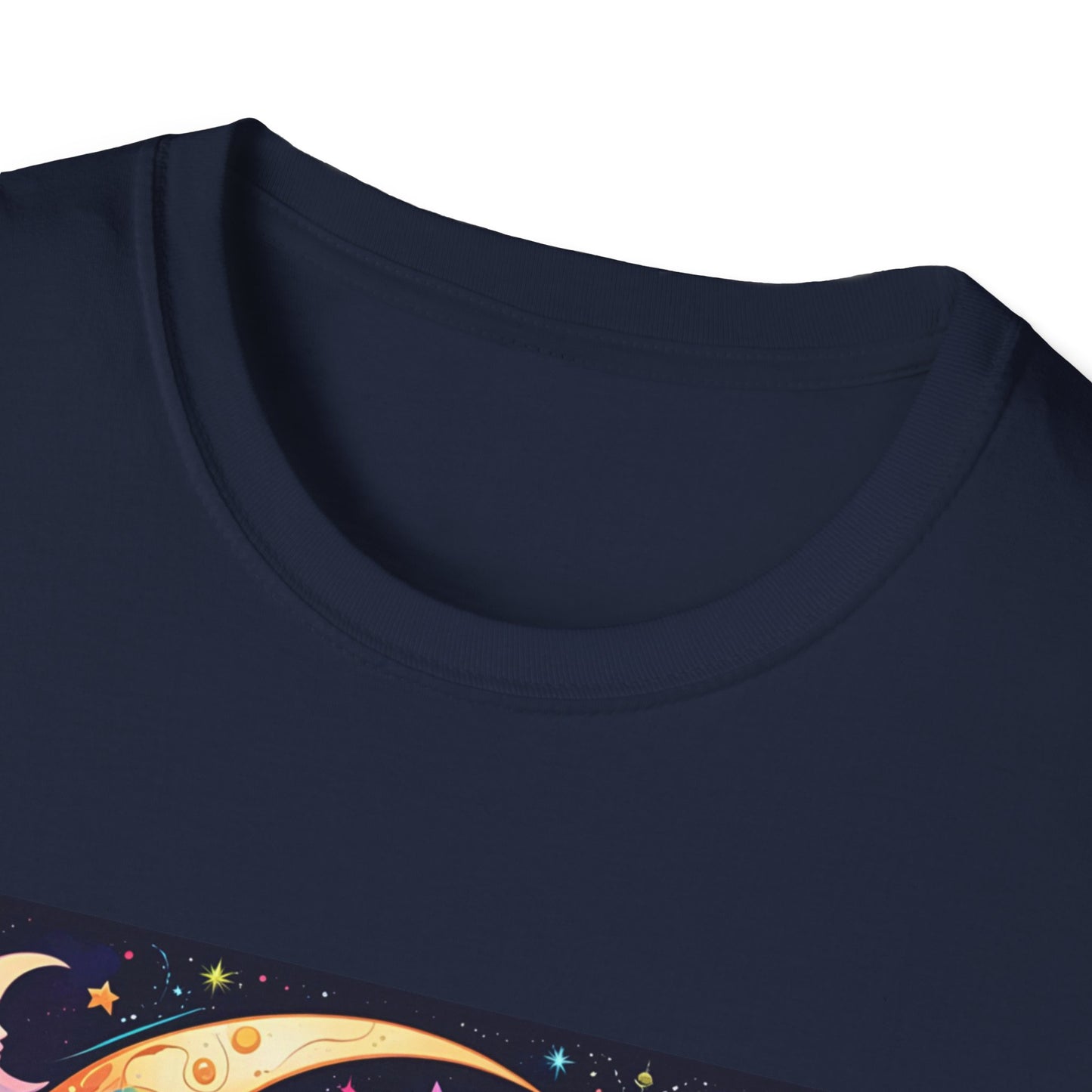 Psychedelic Moon Cat T-Shirt