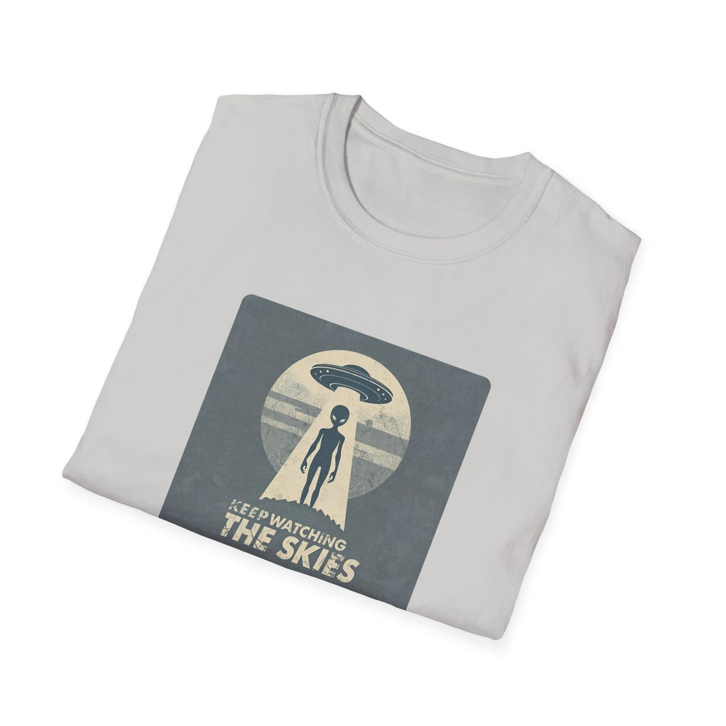 Keep Watching the Skies T-Shirt — Vintage UFO Encounter Graphic Tee