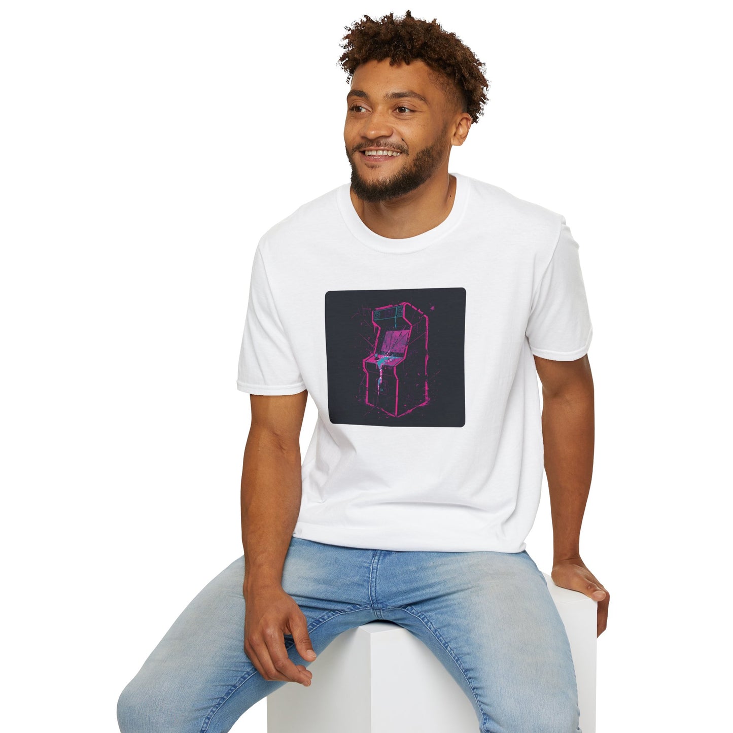 Insert Coin to Continue” — Retro Arcade Machine T-Shirt