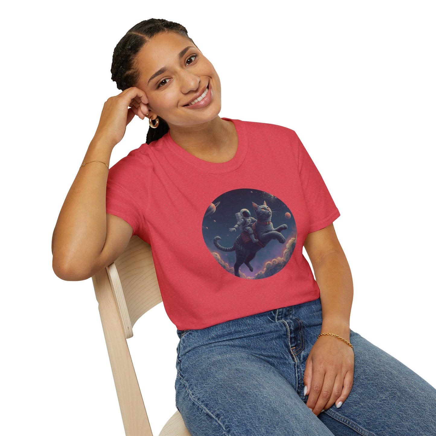 Cosmic Cat Adventure T-Shirt