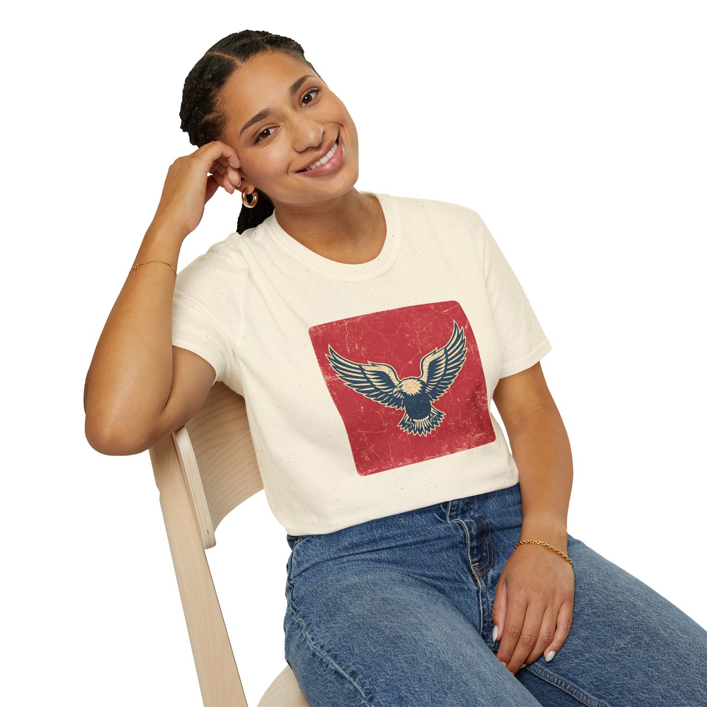 Soaring Free - Vintage Eagle T-Shirt