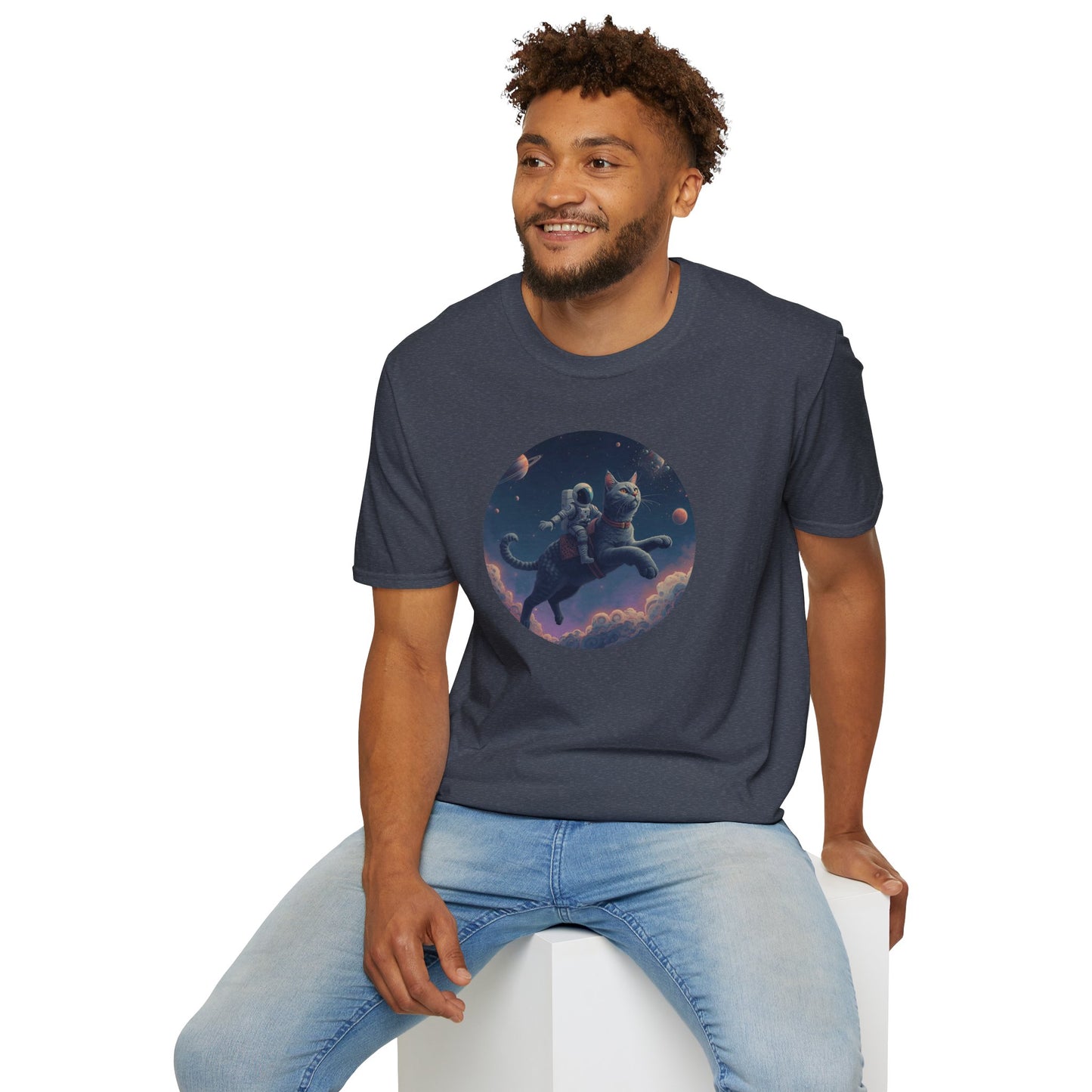 Cosmic Cat Adventure T-Shirt