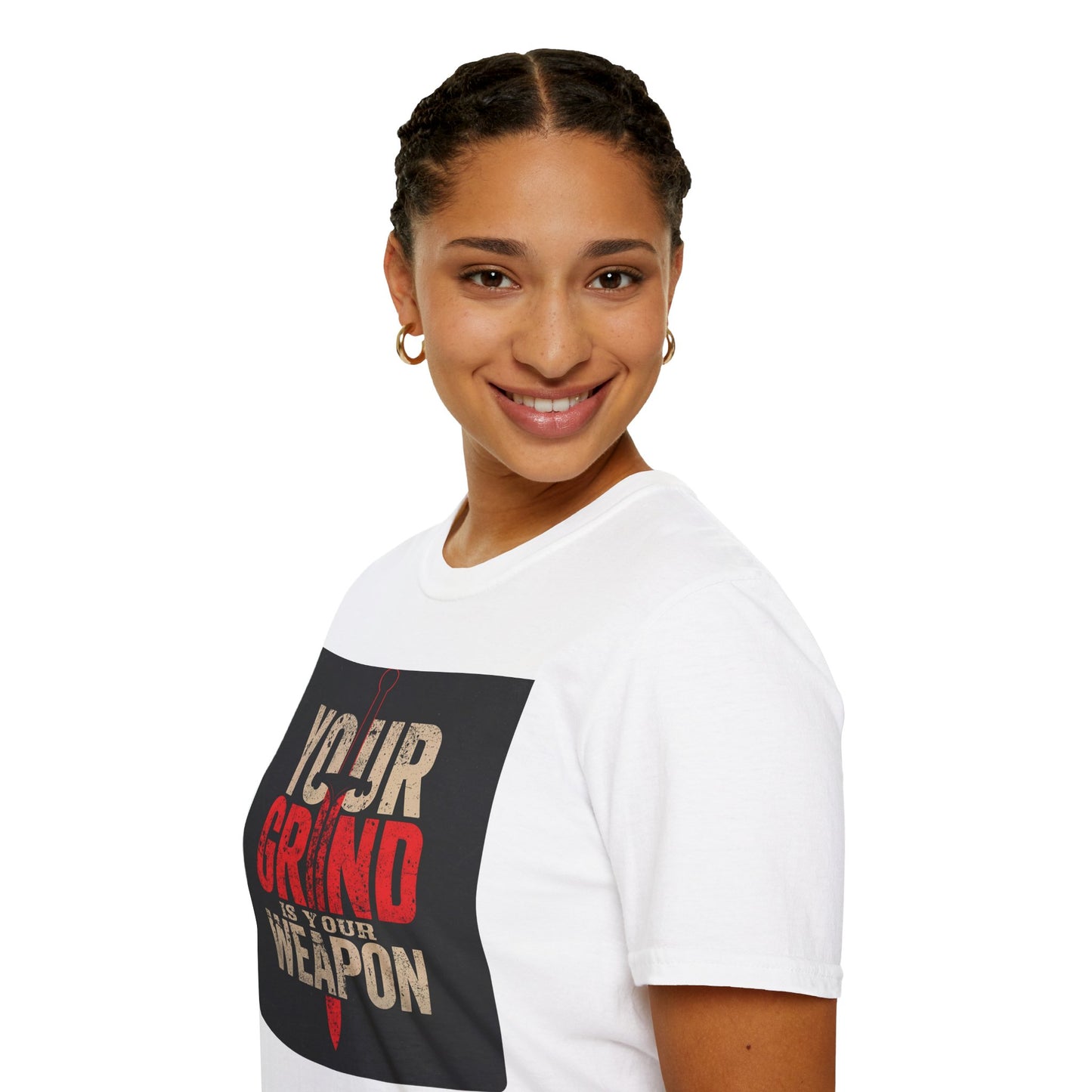 Your Grind Is Your Weapon - Motivational Power Tee