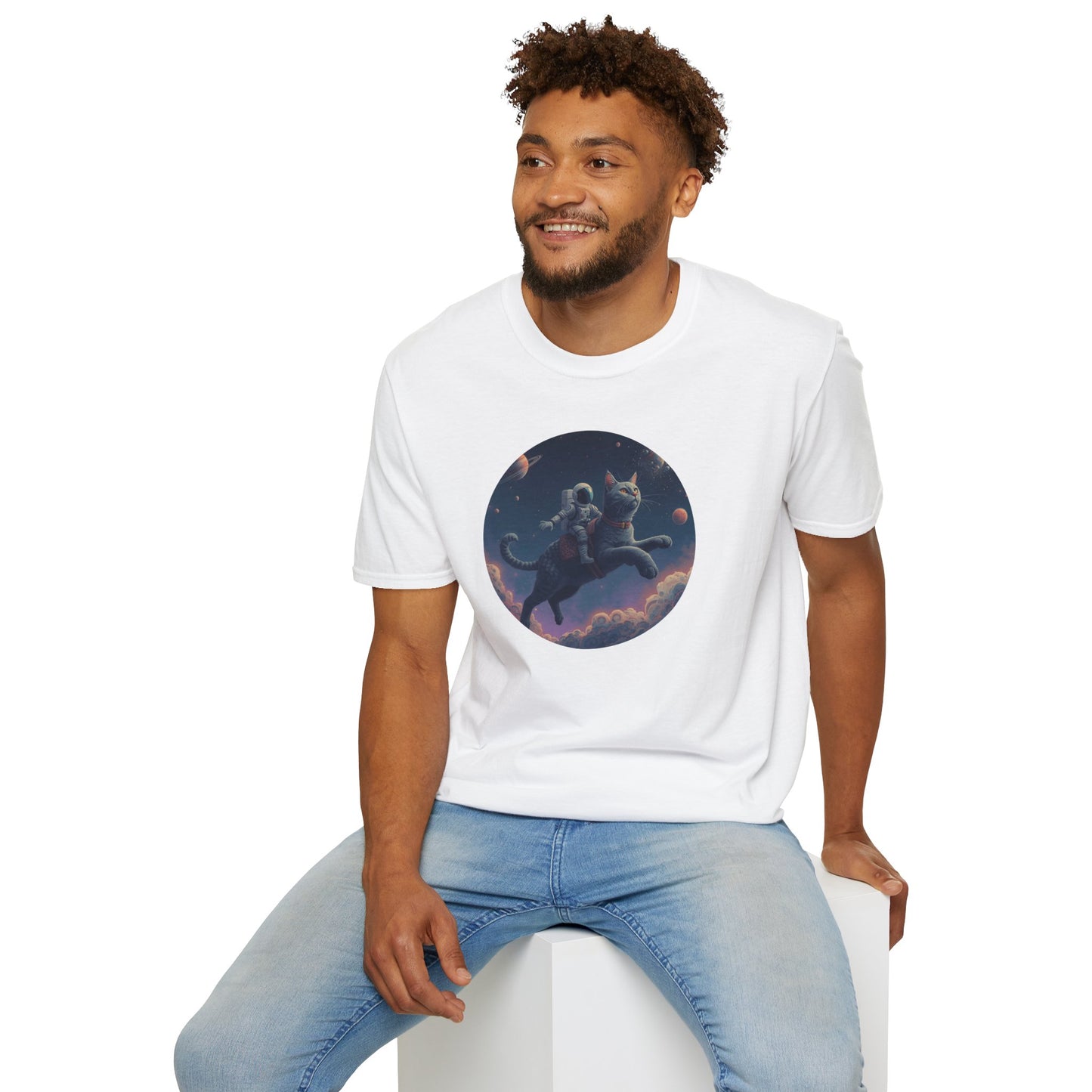 Cosmic Cat Adventure T-Shirt