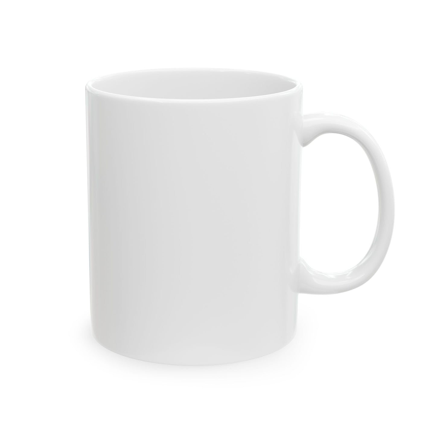 Aphrodite – Goddess of Love and Beauty Mug - back view - white mug with image of Aphrodite