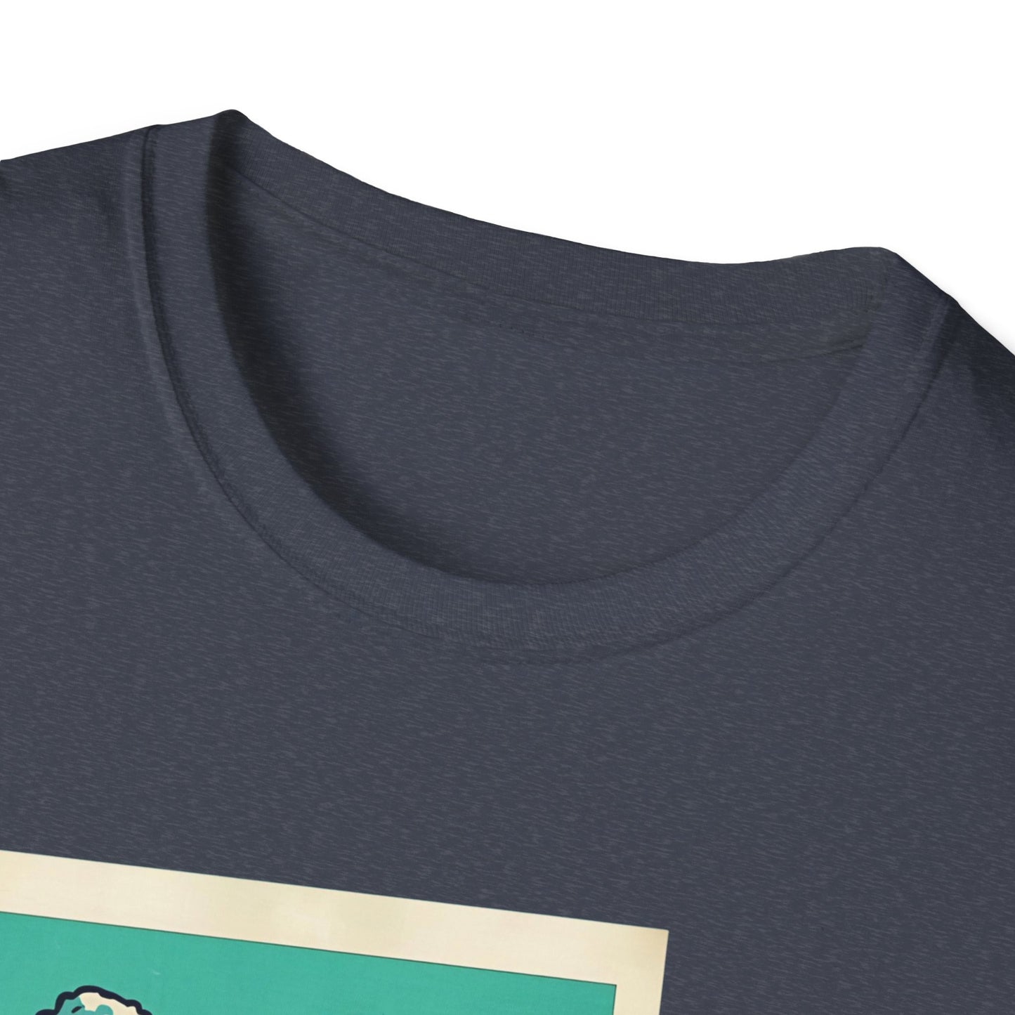 Retro Skater T-Rex T-Shirt – 90s Polaroid Dinosaur in Sunglasses