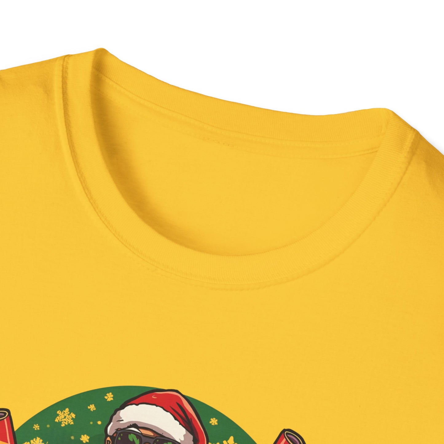 Gangsta Wrapper Santa Street Style T-Shirt