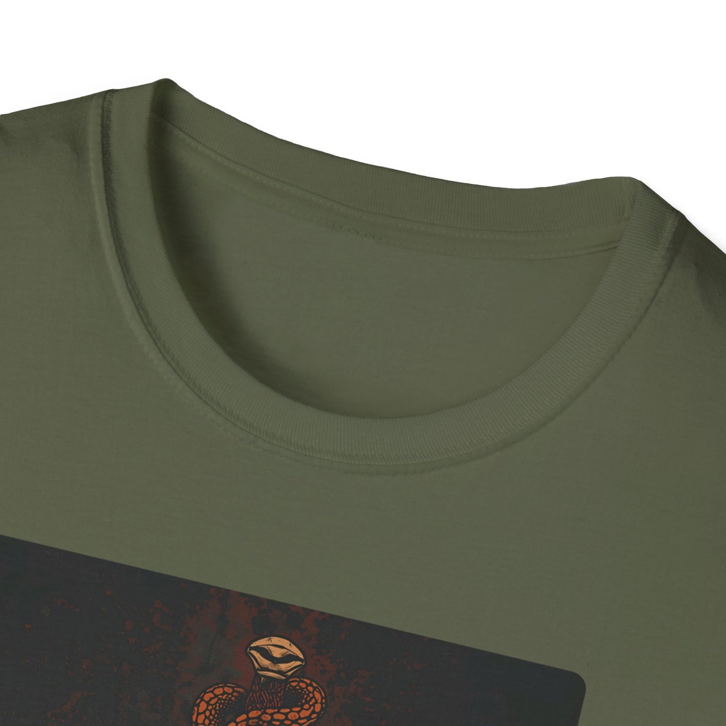 Venom & Virtue T-Shirt — Gothic Snake and Dagger