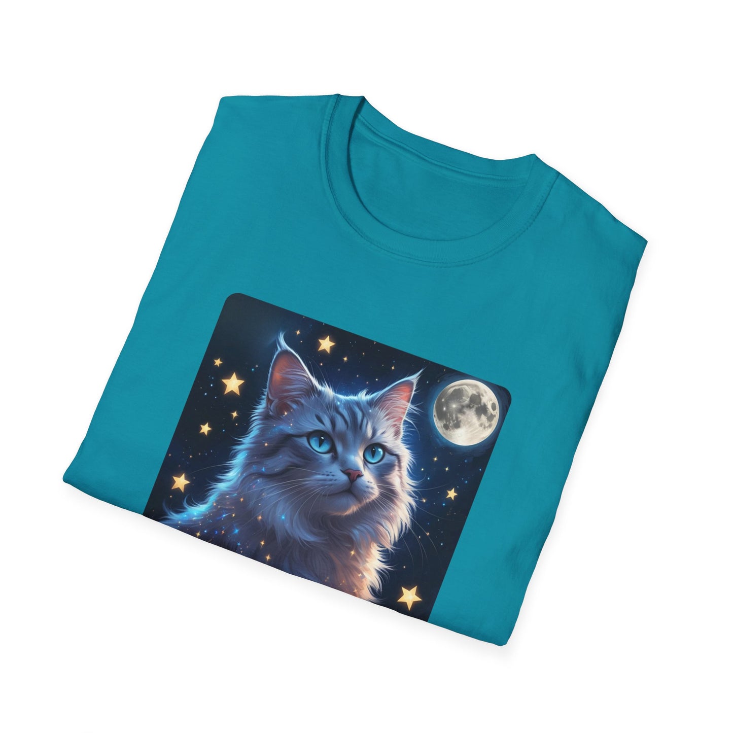 Celestial Cat Dreams T-Shirt