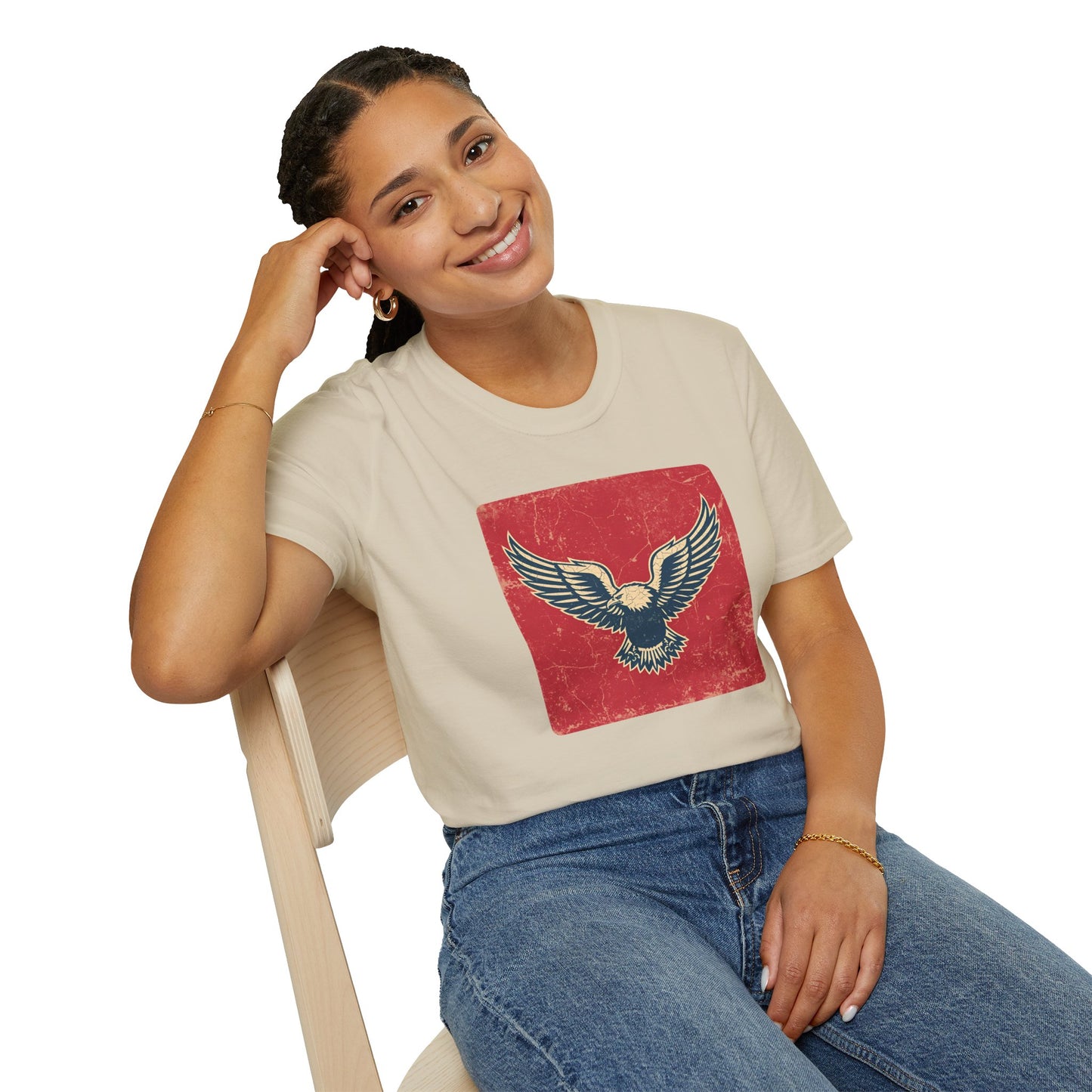 Soaring Free - Vintage Eagle T-Shirt