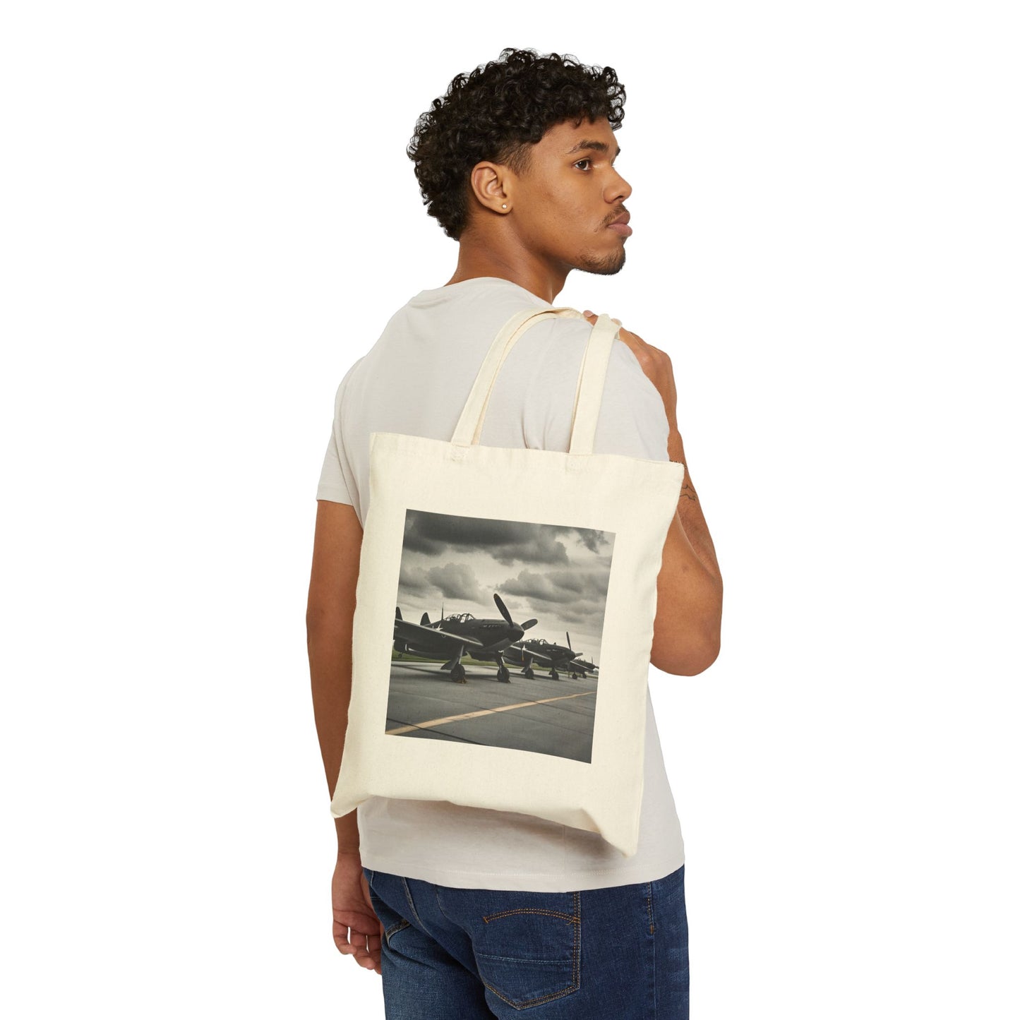 Grounded Glory Tote Bag in Natural