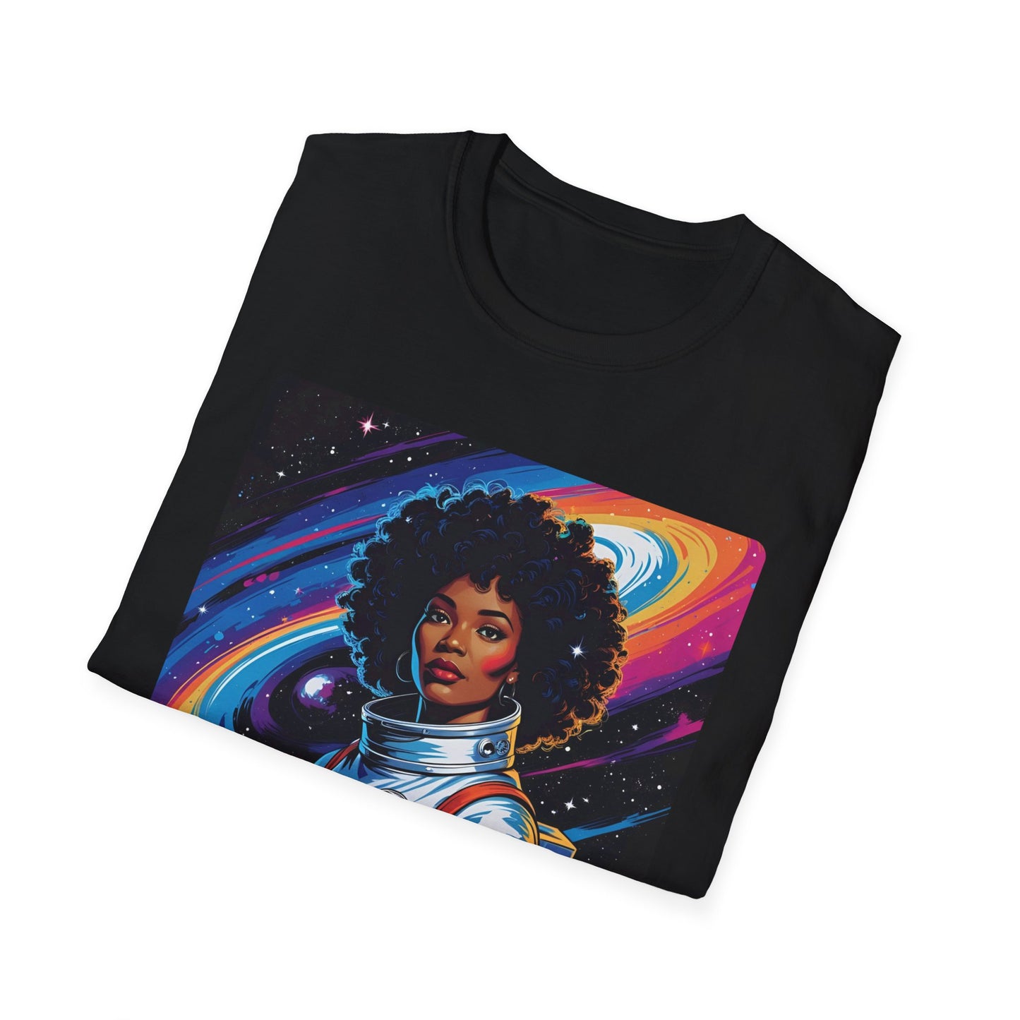 Explore Beyond – Cosmic Graffiti Astronaut Tee