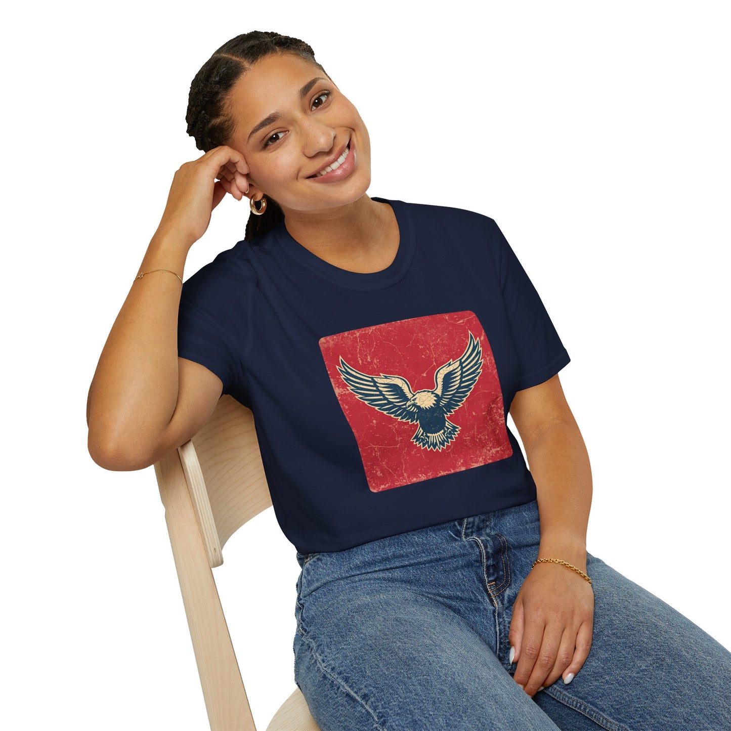 Soaring Free - Vintage Eagle T-Shirt
