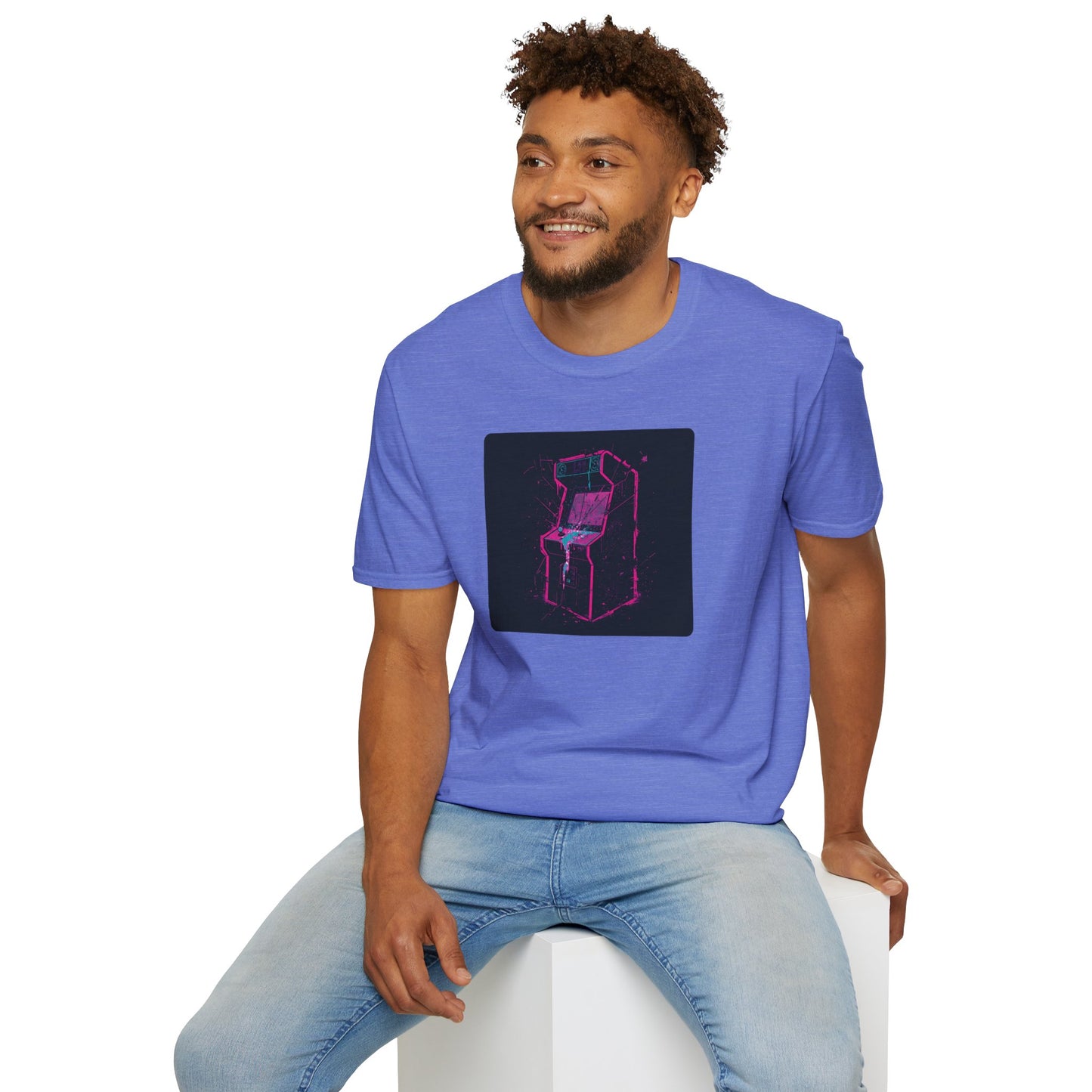 Insert Coin to Continue” — Retro Arcade Machine T-Shirt