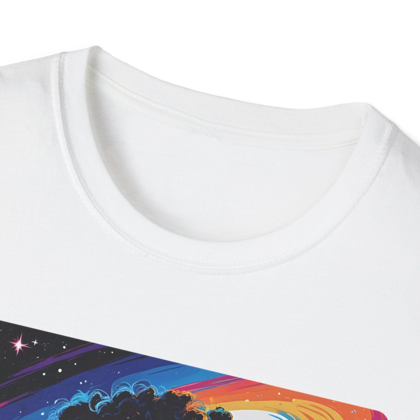 Explore Beyond – Cosmic Graffiti Astronaut Tee