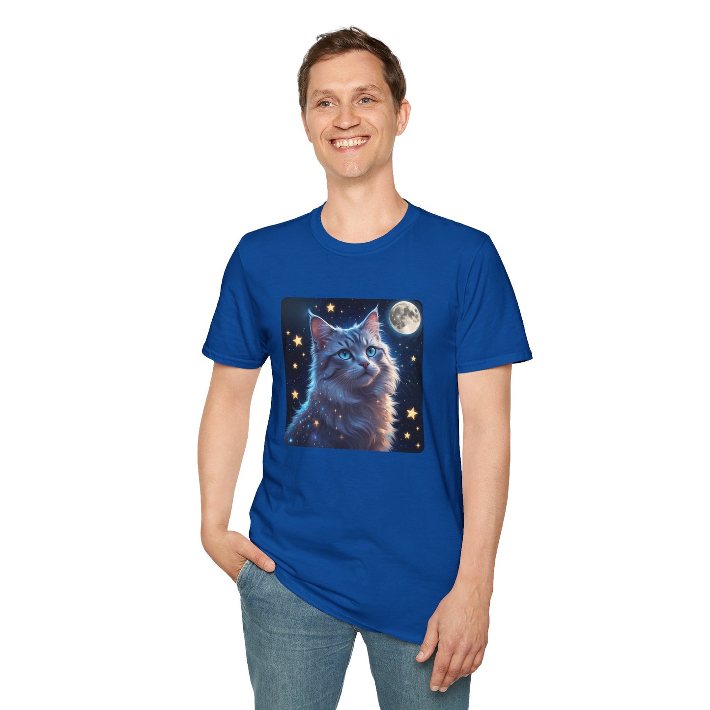 Celestial Cat Dreams T-Shirt