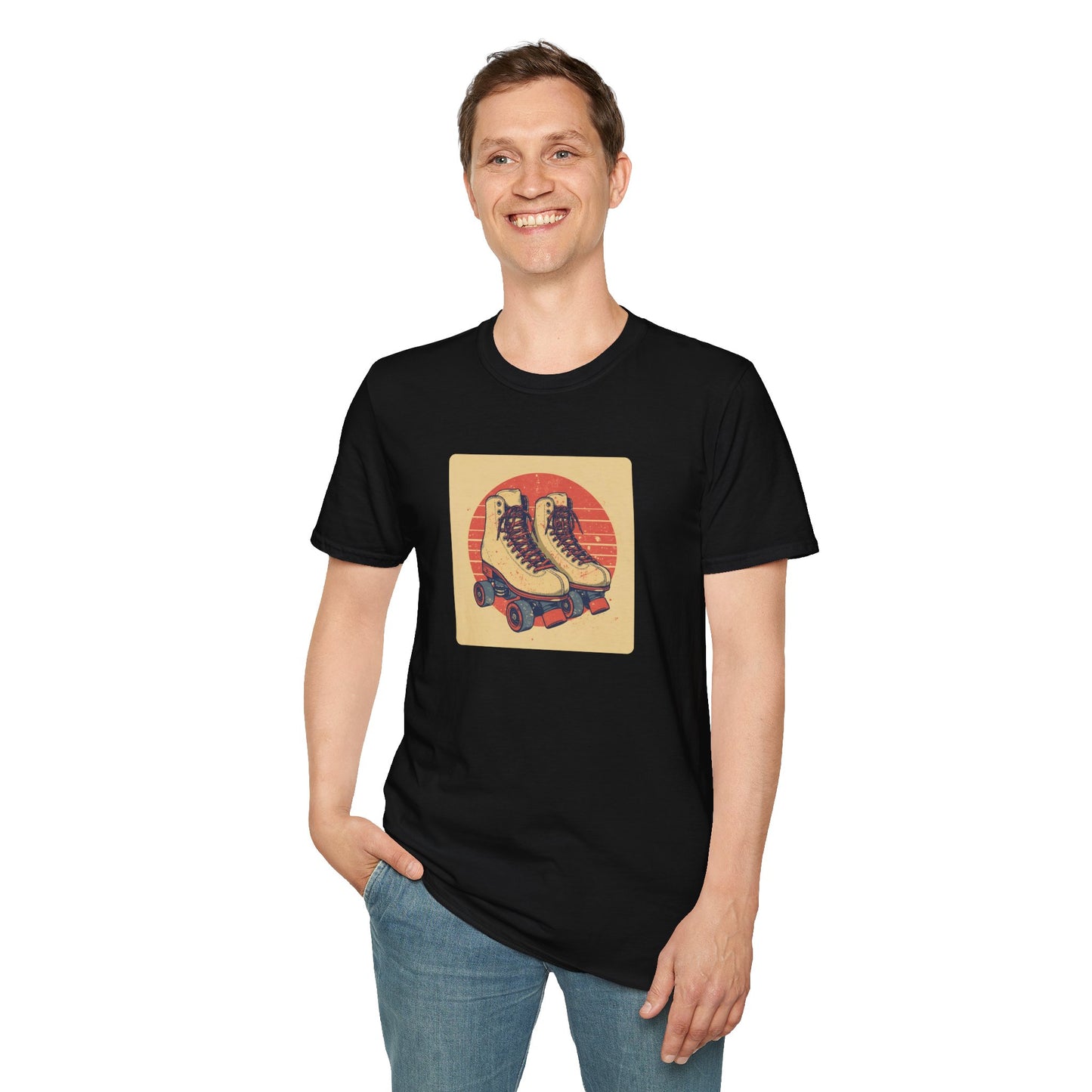 Retro Roller Skates T-Shirt