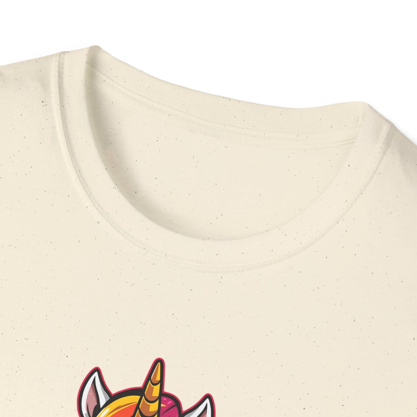 Majestic As Fck Unicorn T-Shirt – Angry Neon Rainbow Unicorn Tee