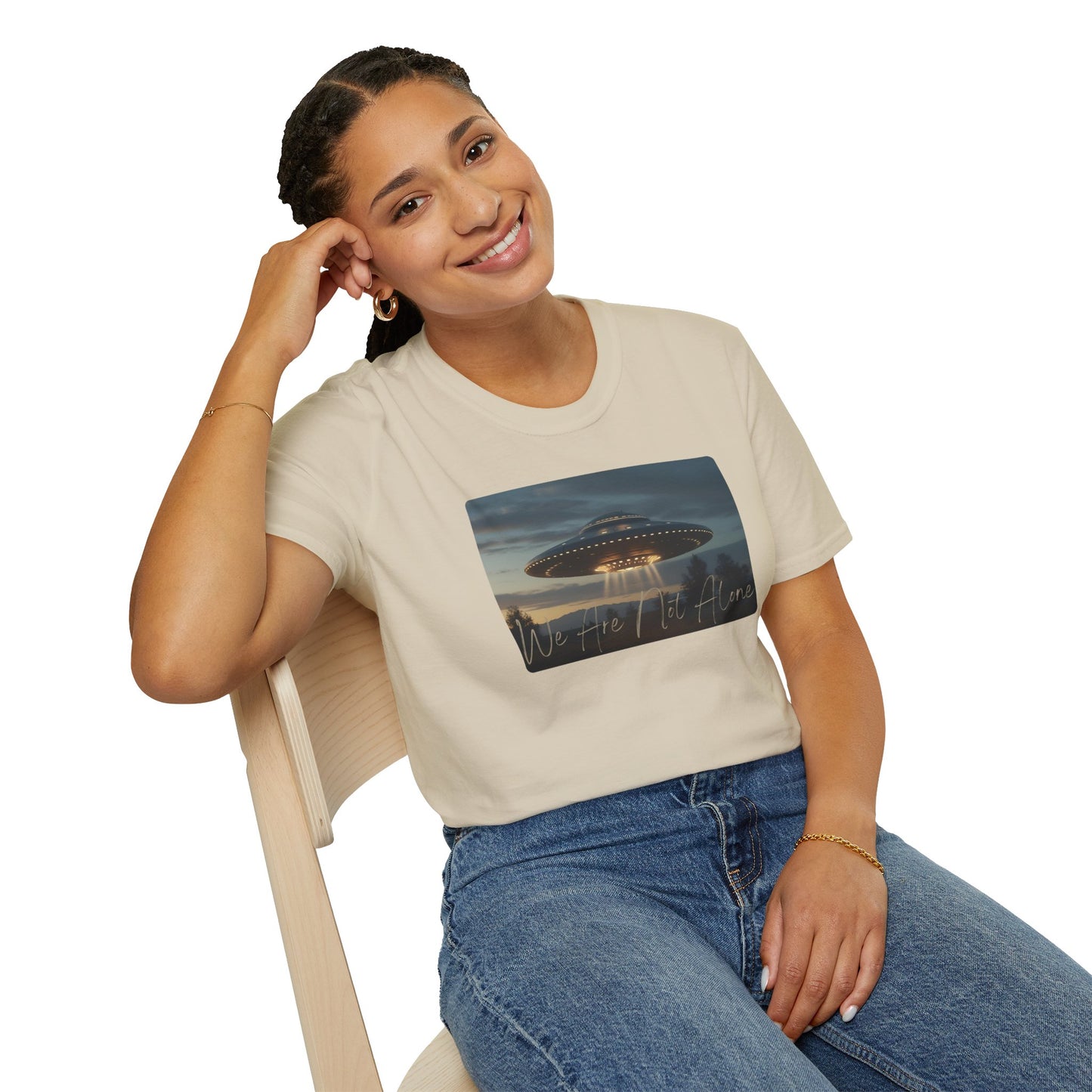 We Are Not Alone - UFO T-Shirt