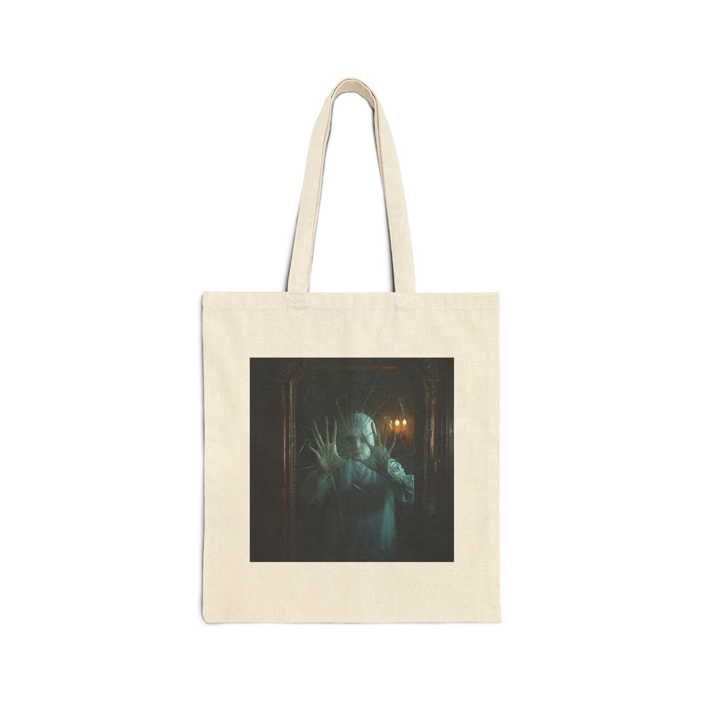 Through the Looking Glass - Canvas Tote Bag in Natural