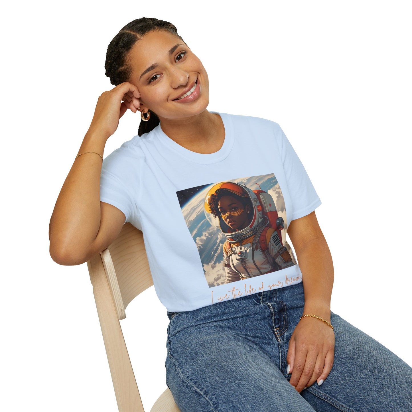 Live the Life of Your Dreams – Cosmic Astronaut Tee