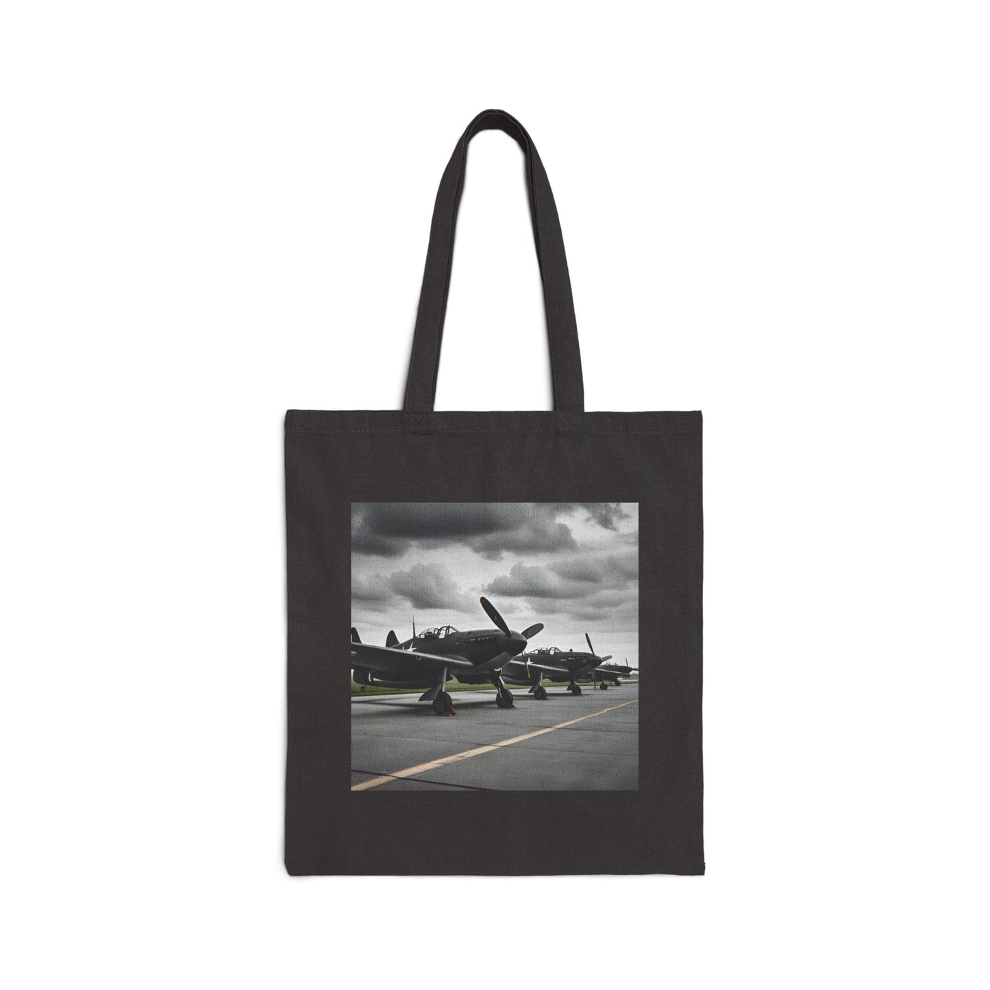 Grounded Glory Tote Bag in Black