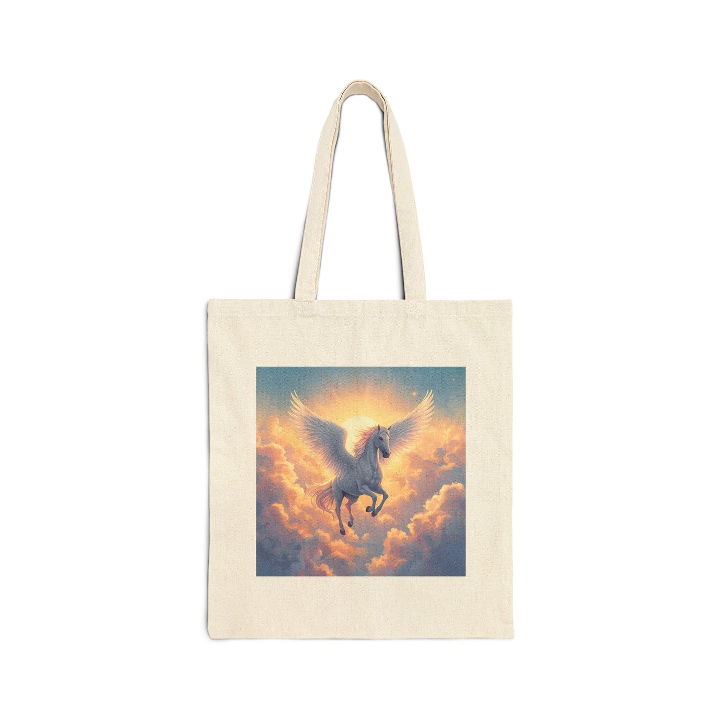 Pegasus Ascending Tote Bag in Natural