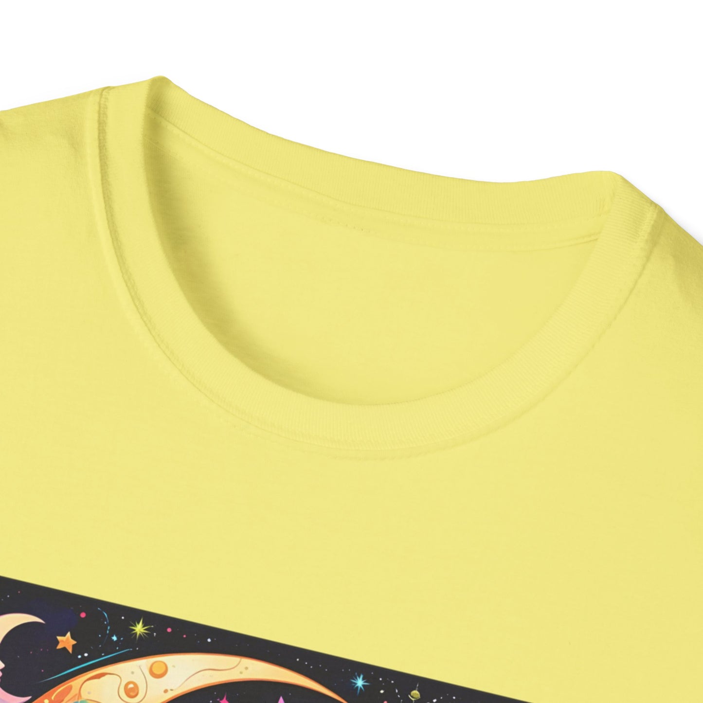 Psychedelic Moon Cat T-Shirt