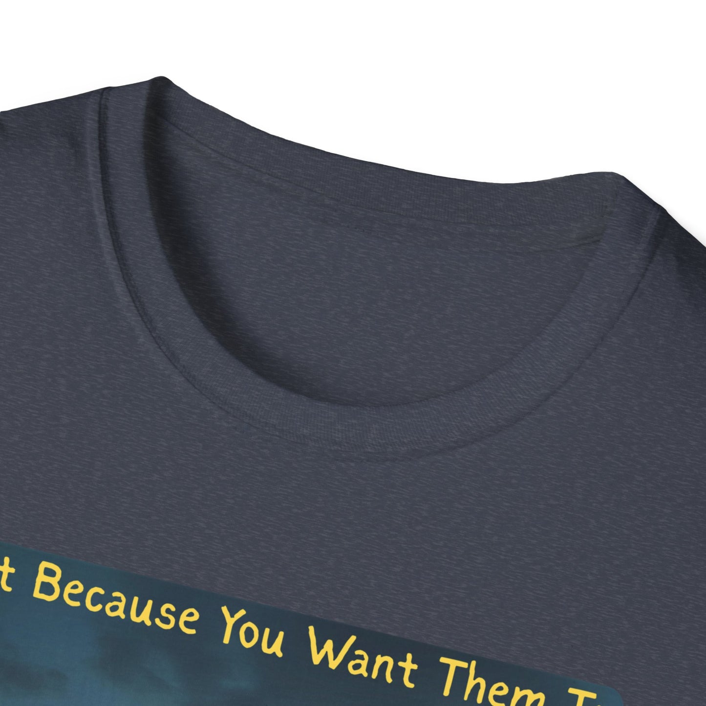 Just Because You Want Them To Dosen't Mean They Will Take You UFO T-Shirt