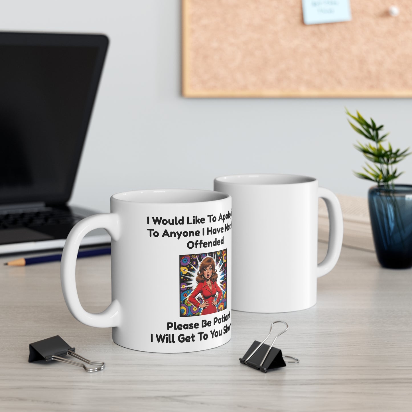 I would like to Apologise - Funny Ceramic Mug - AU