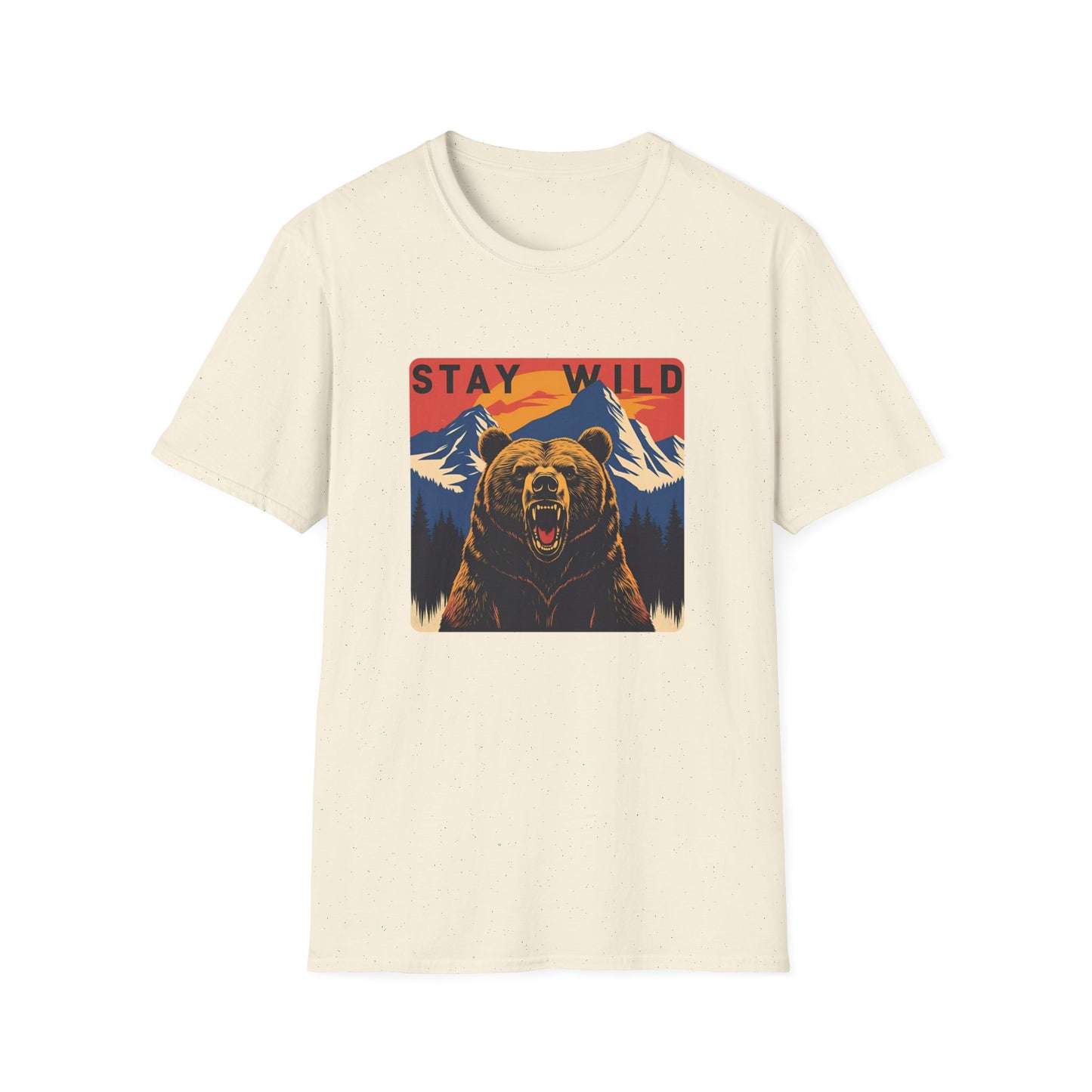 Stay Wild - Bear Graphic T-Shirt