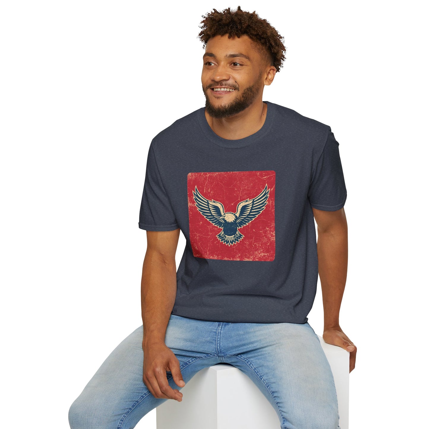 Soaring Free - Vintage Eagle T-Shirt