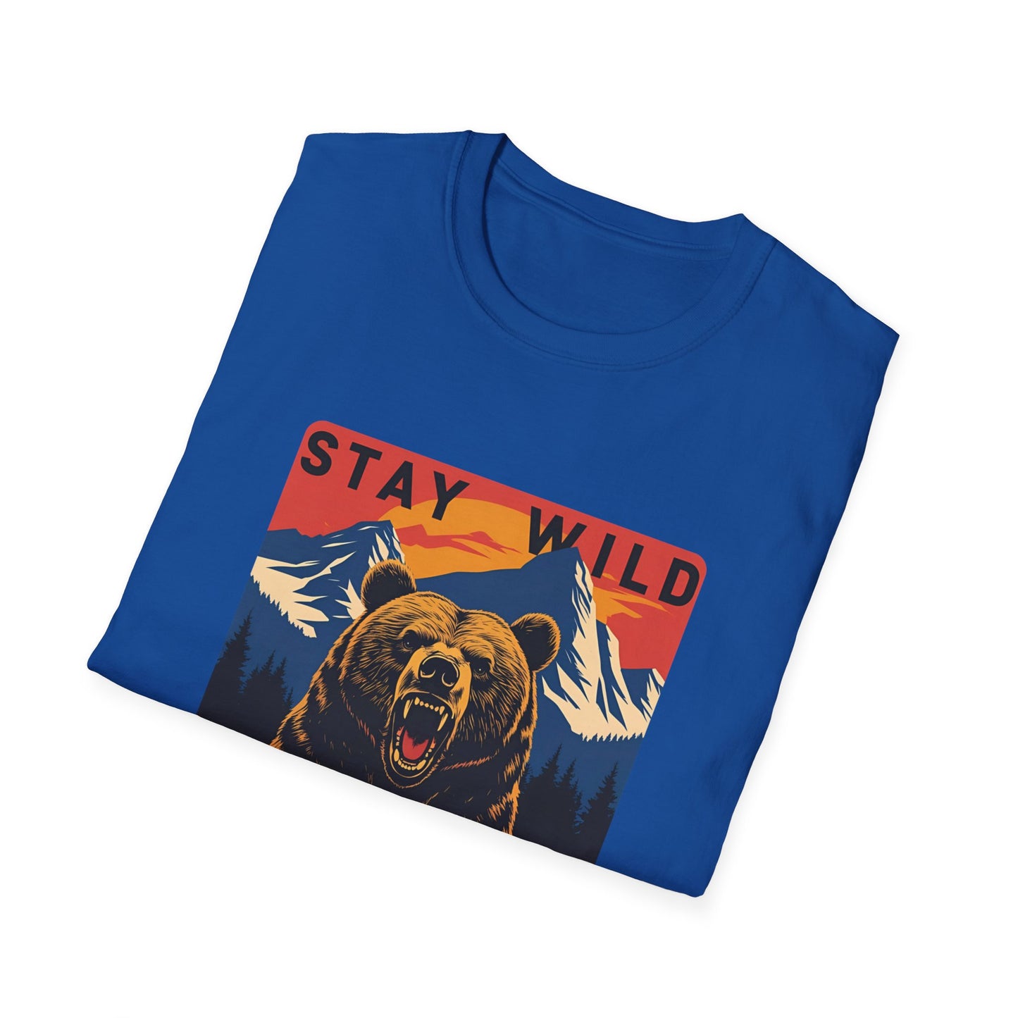 Stay Wild - Bear Graphic T-Shirt