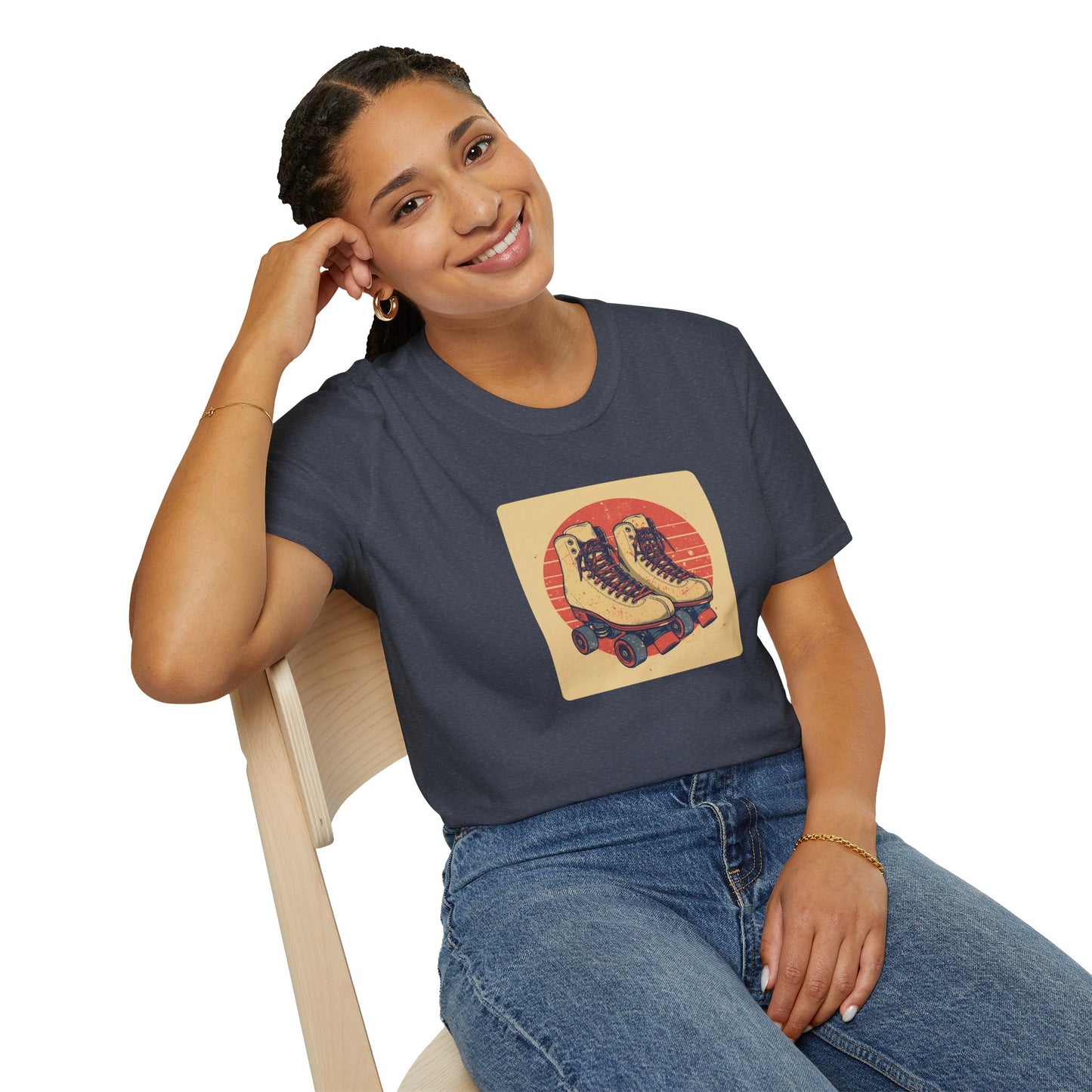 Retro Roller Skates T-Shirt