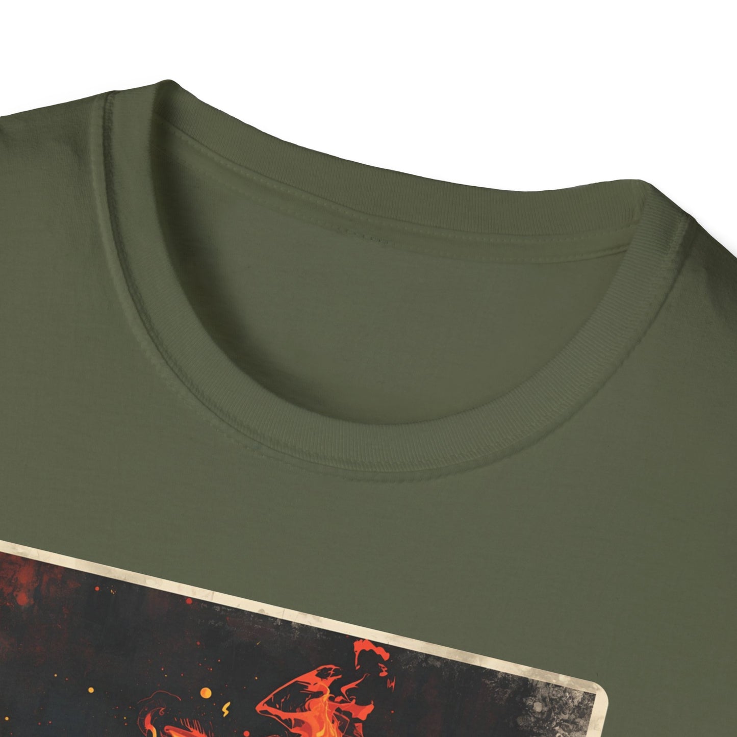 Burning Mixtape Memories - Vintage Cassette Fire T-Shirt