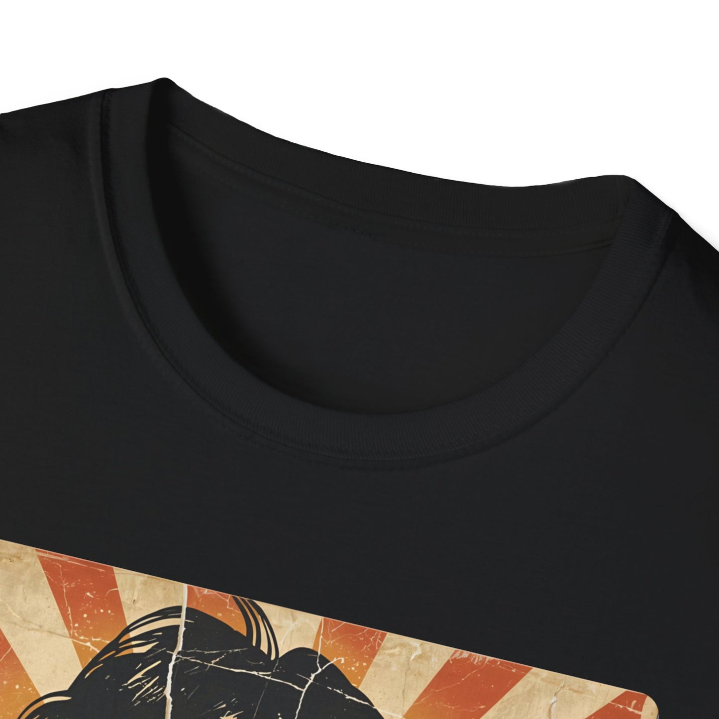 Vintage Rock Legend T-Shirt — Retro Music Icon Headshot Tee